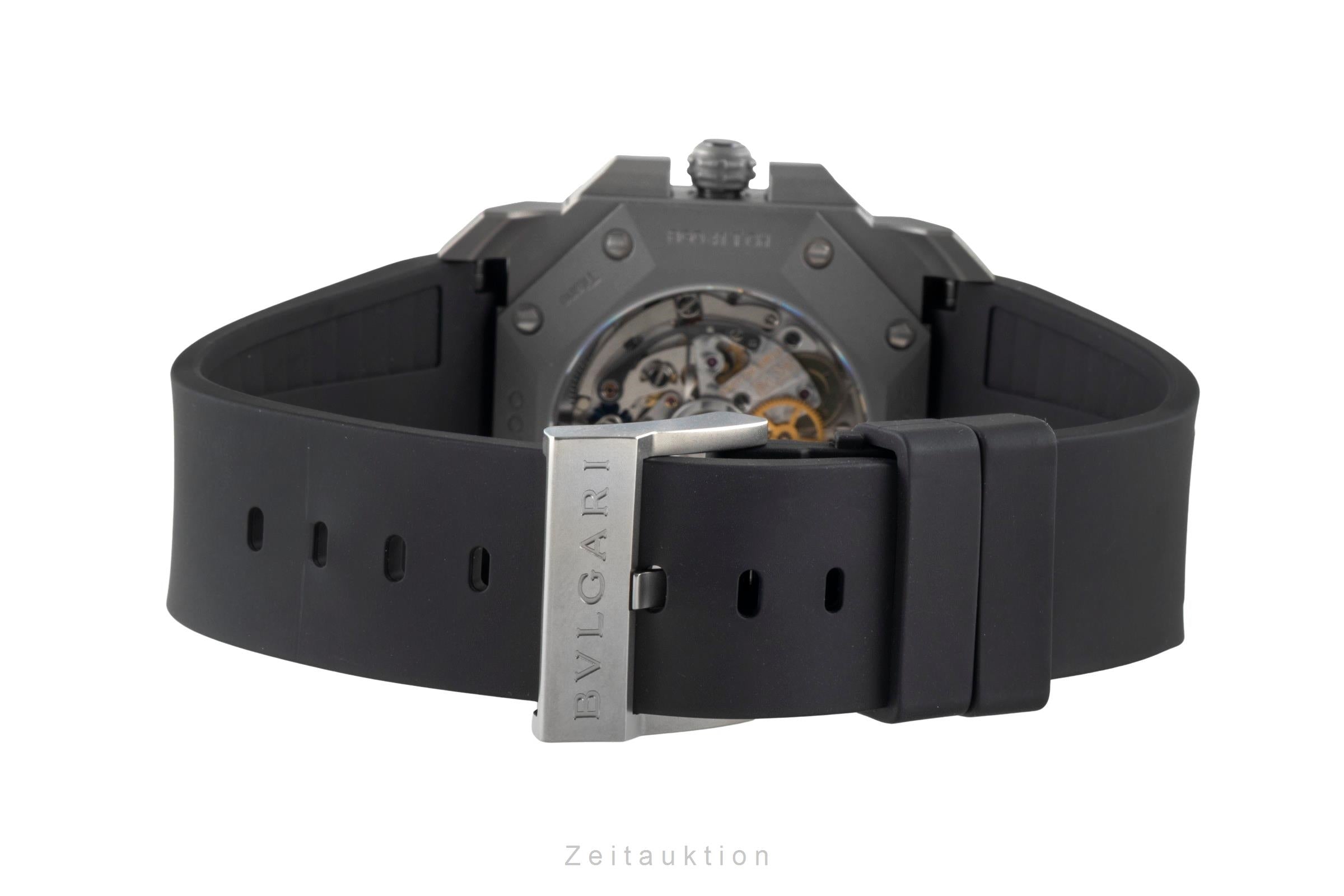 Bvlgari Octo chronograph titanium automatic Kal. BVL 328 Ref