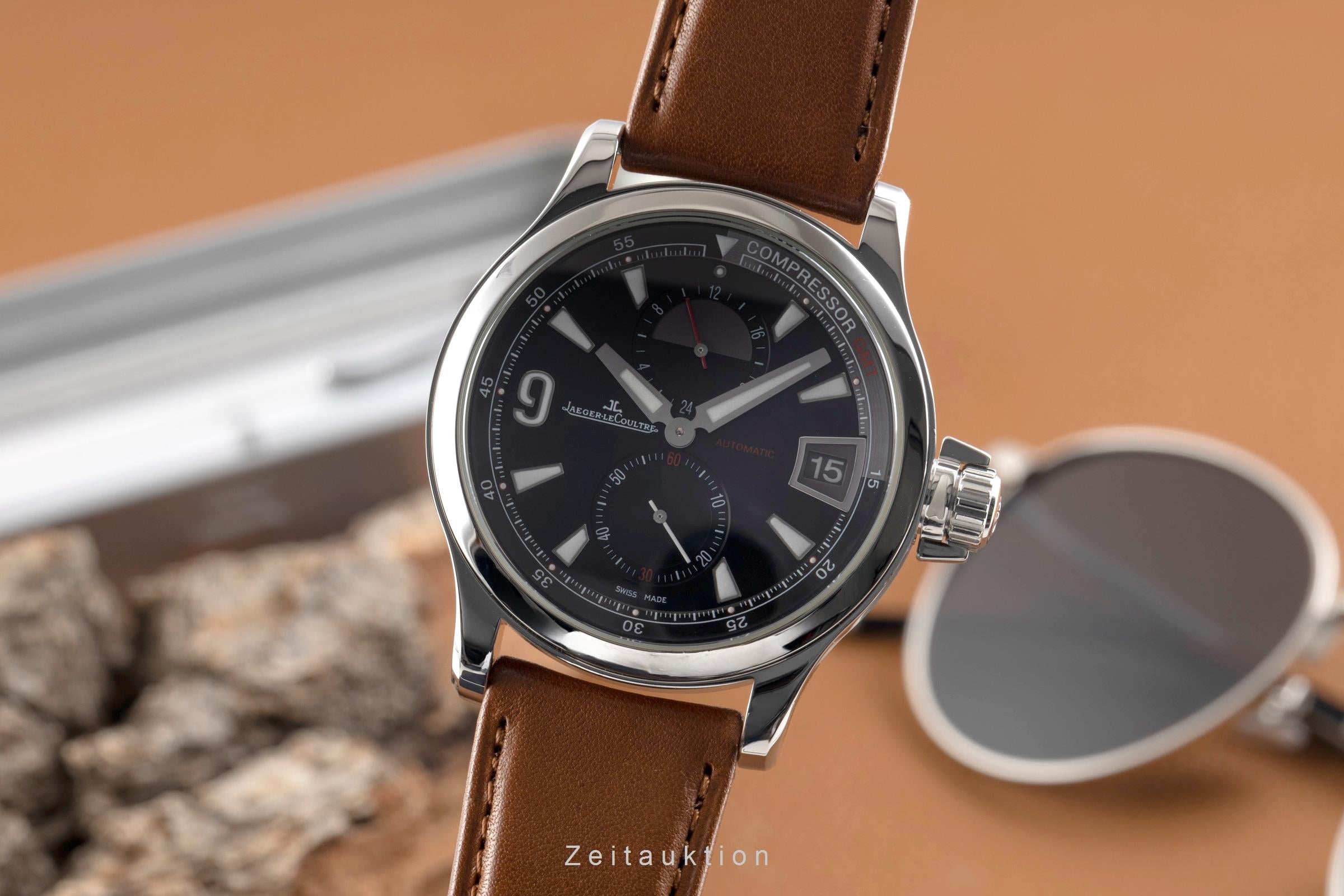 Jaeger-LeCoultre Master Compressor Automatik Stahl Ref. 146.8.05 B&P 2010 [2600717]