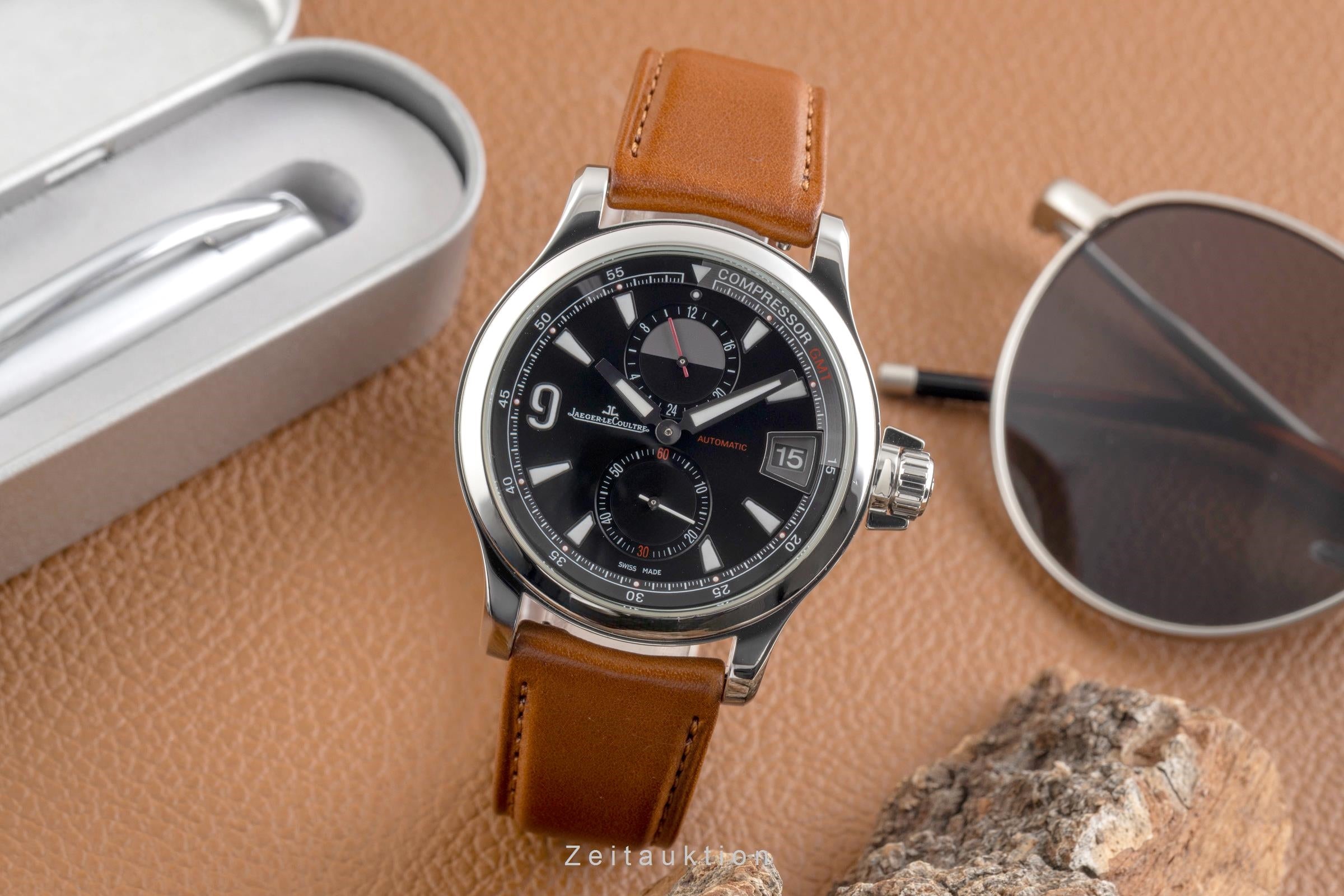 Jaeger LeCoultre Master Compressor acciaio automatismo orologio da uomo Q1738471   146.8.05  [2600717]