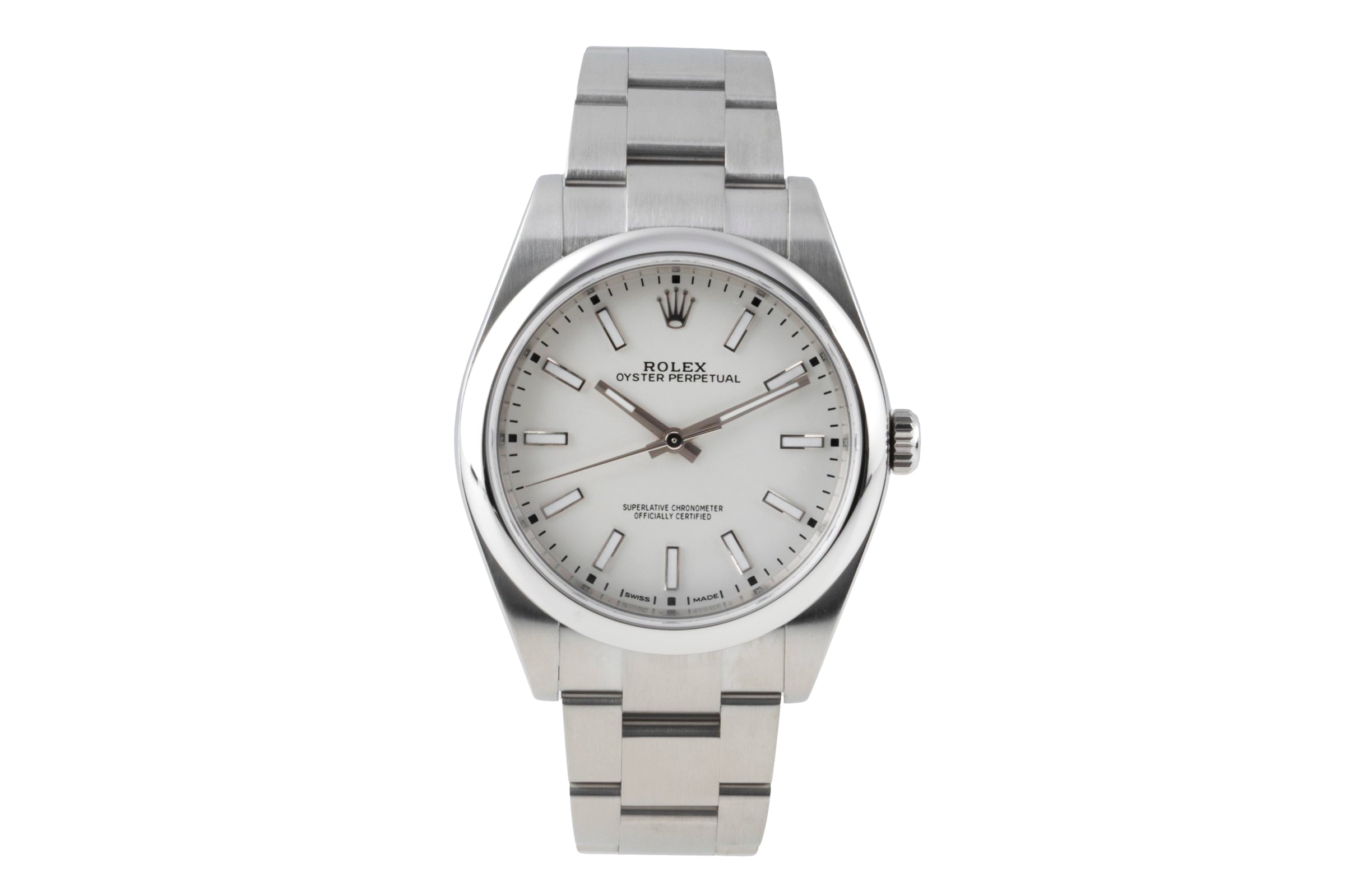 Rolex Oyster Perpetual acero automático reloj para caballeros 114300  [2600719]