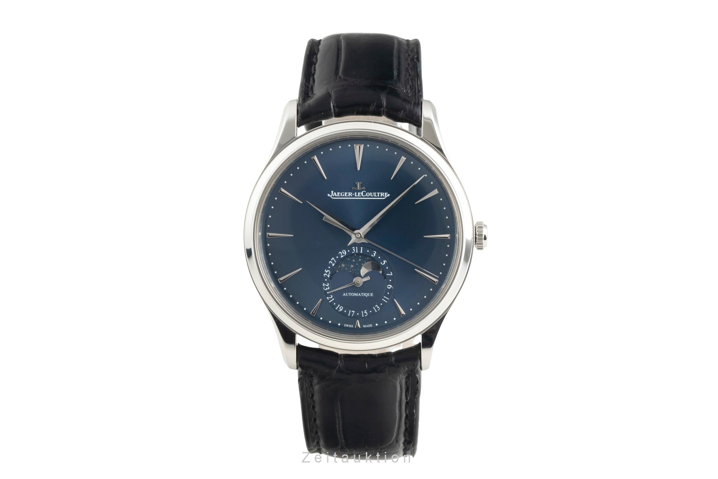 Jaeger LeCoultre Master Ultra Thin acier automatique montre pour hommes Q1368480 , 109.8.A5.S LP: 12500EUR  [2600720]