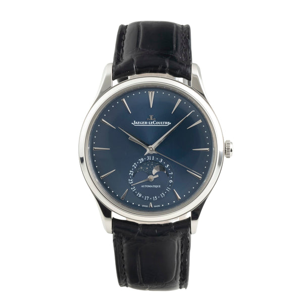 Jaeger LeCoultre Master Ultra Thin acier automatique montre pour hommes Q1368480 , 109.8.A5.S LP: 12500EUR  [2600720]
