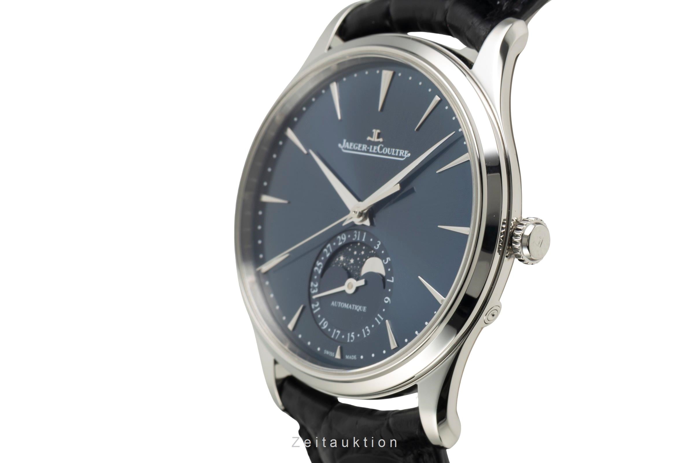Jaeger LeCoultre Master Ultra Thin acier automatique montre pour hommes Q1368480 , 109.8.A5.S LP: 12500EUR  [2600720]