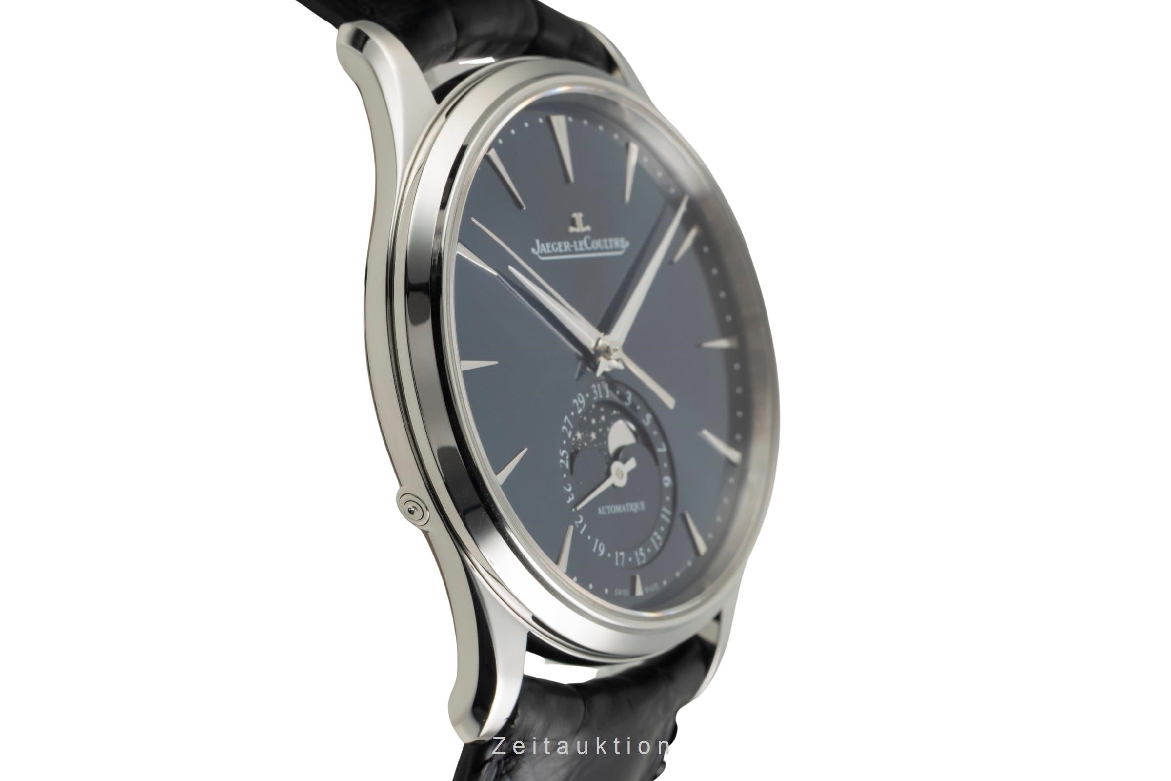 Jaeger LeCoultre Master Ultra Thin acier automatique montre pour hommes Q1368480 , 109.8.A5.S LP: 12500EUR  [2600720]