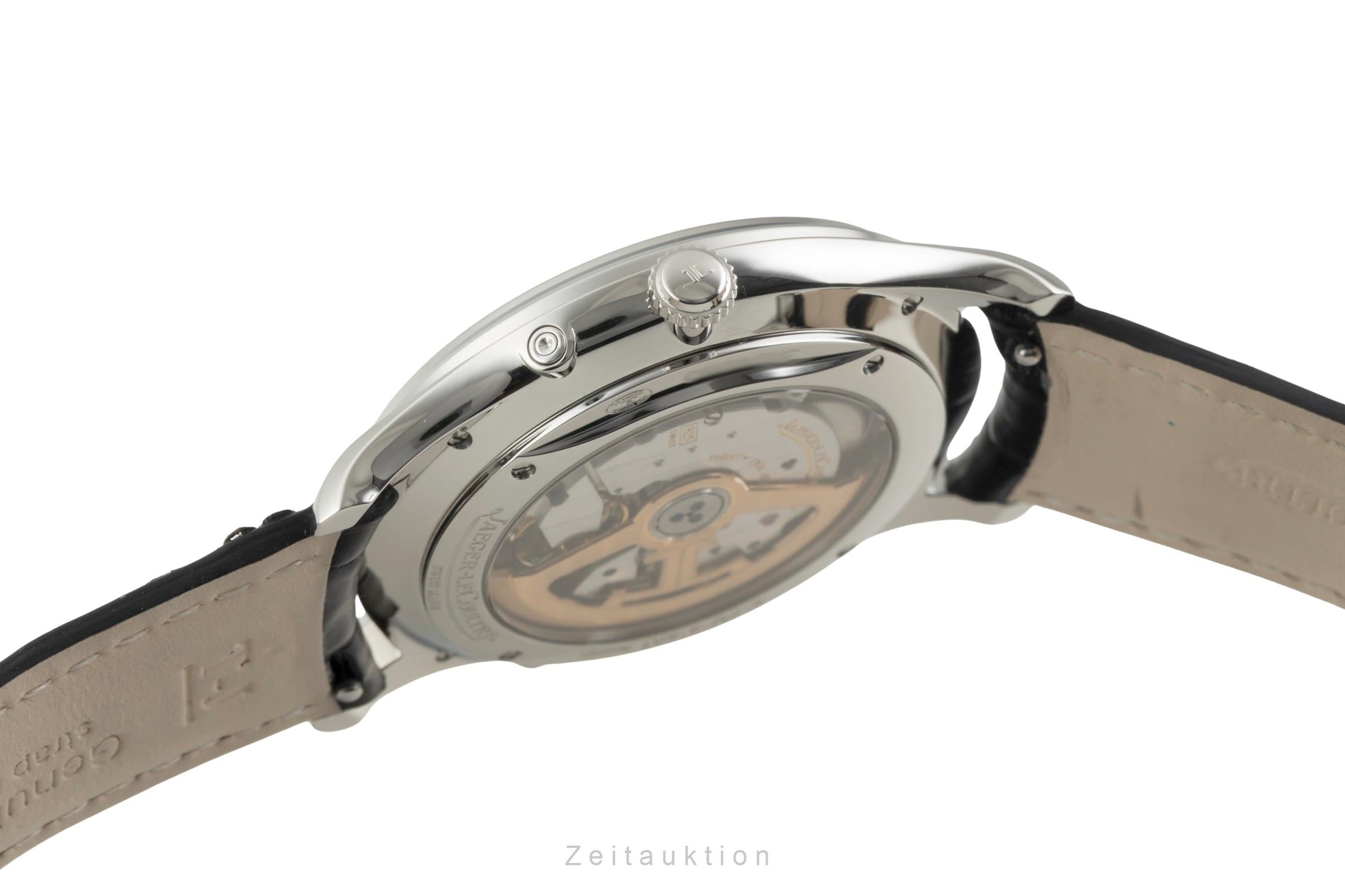Jaeger LeCoultre Master Ultra Thin acier automatique montre pour hommes Q1368480 , 109.8.A5.S LP: 12500EUR  [2600720]