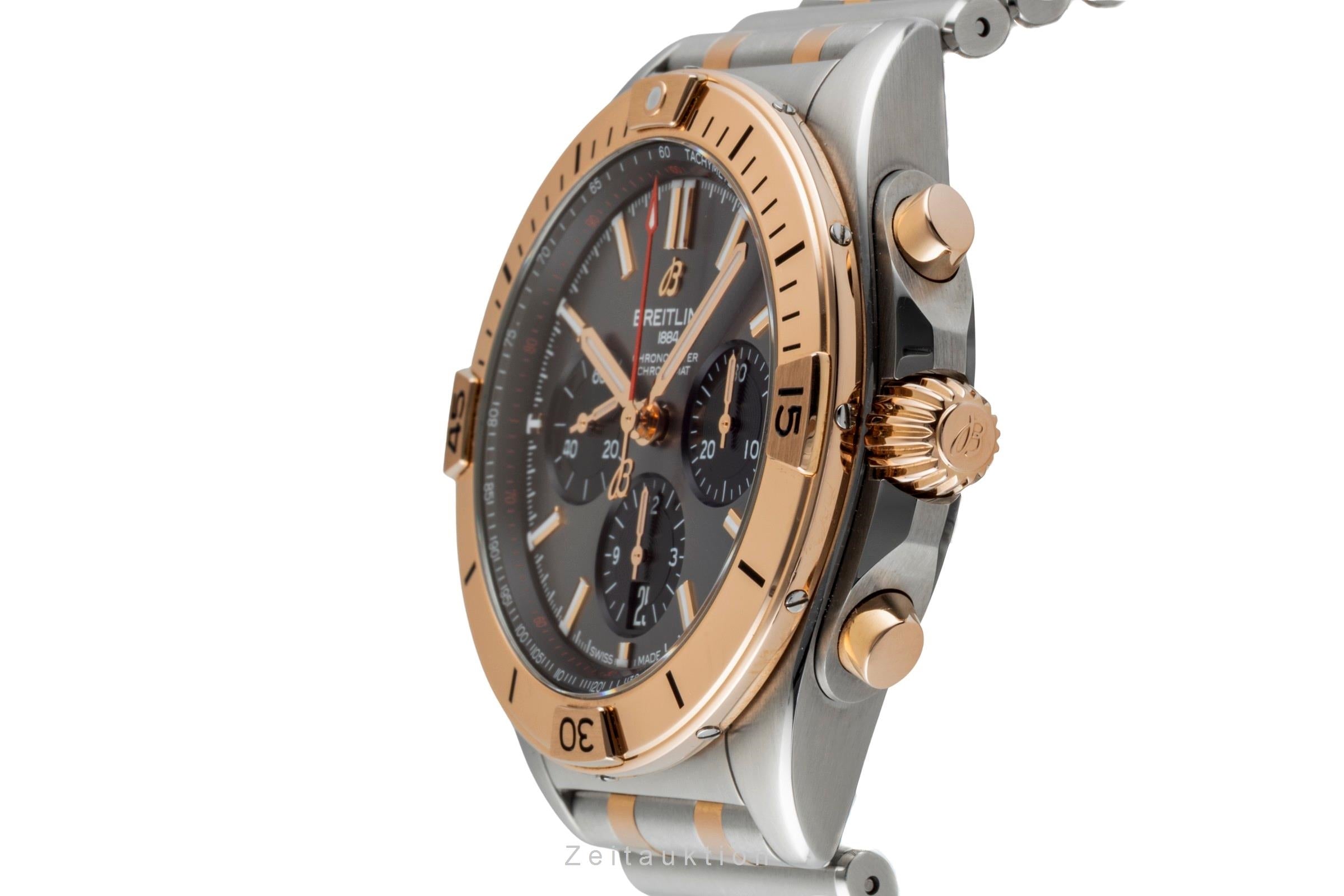 Breitling Chronomat 42 B01 Stahl / Gold Automatik Ref. UB0134101B1U1 NP: 14200 € [2600722]
