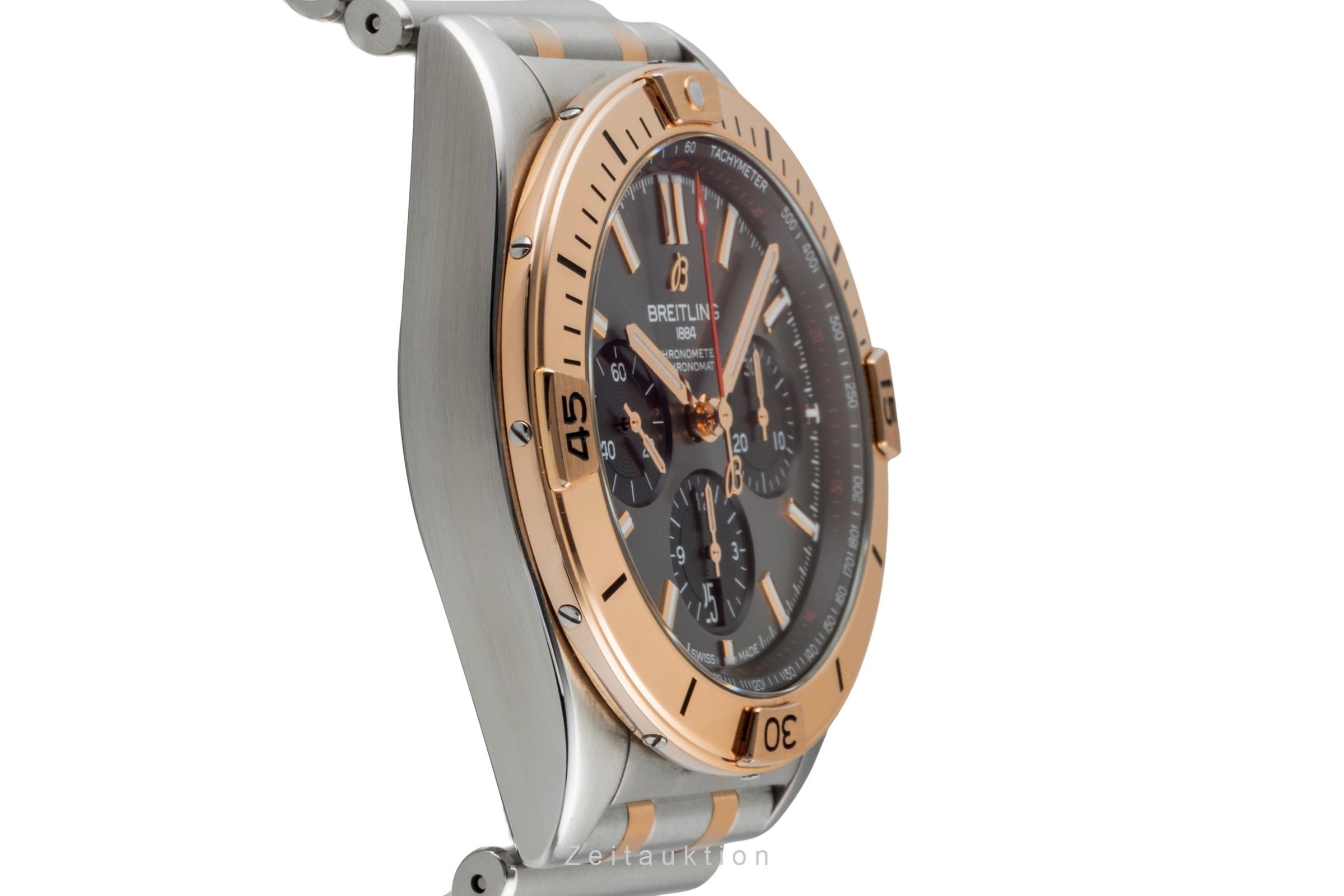 Breitling Chronomat 42 B01 Stahl / Gold Automatik Ref. UB0134101B1U1 NP: 14200 € [2600722]