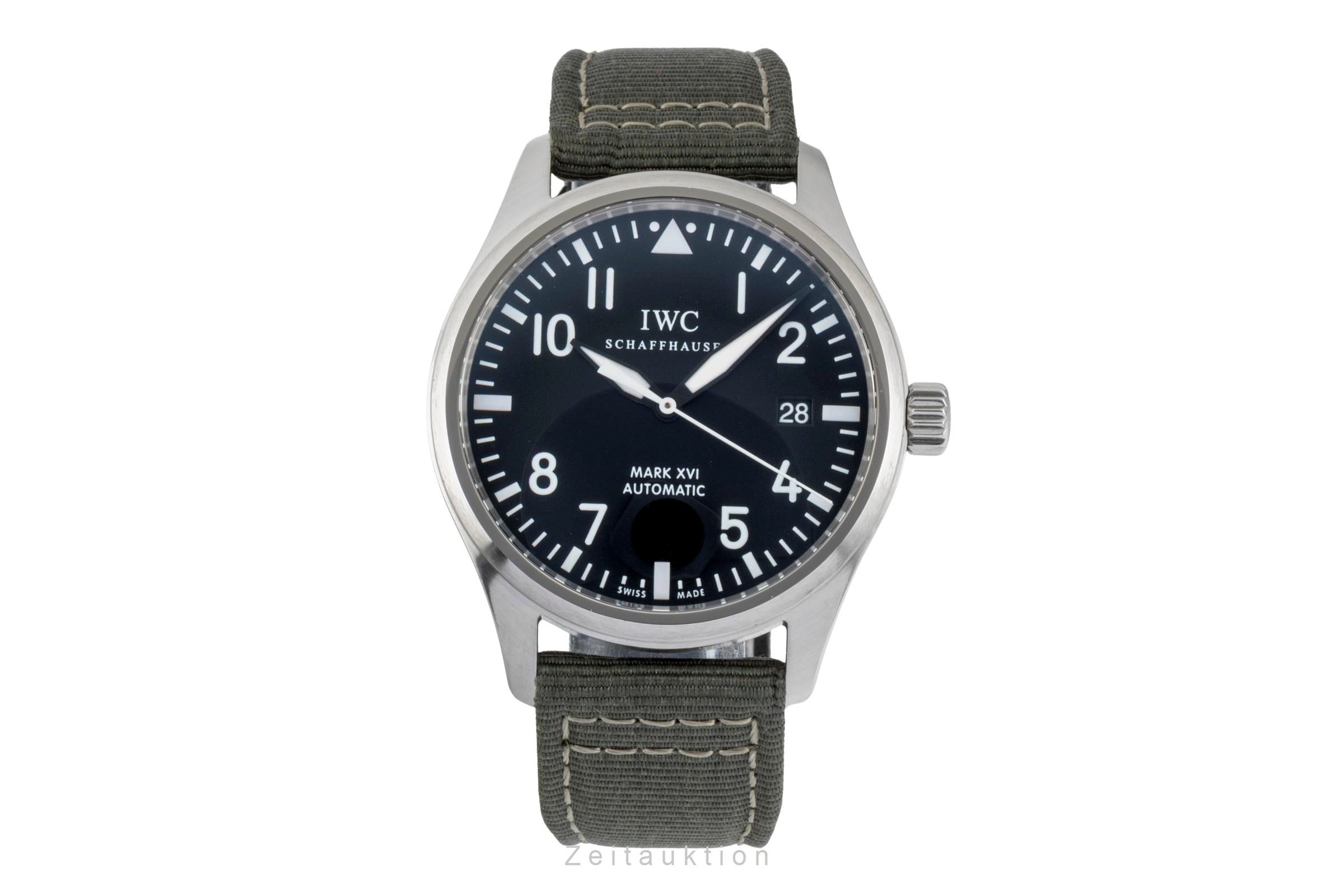 IWC Mark XVI steel automatic men's watch IW325501 LP: 5700EUR  [2600724]