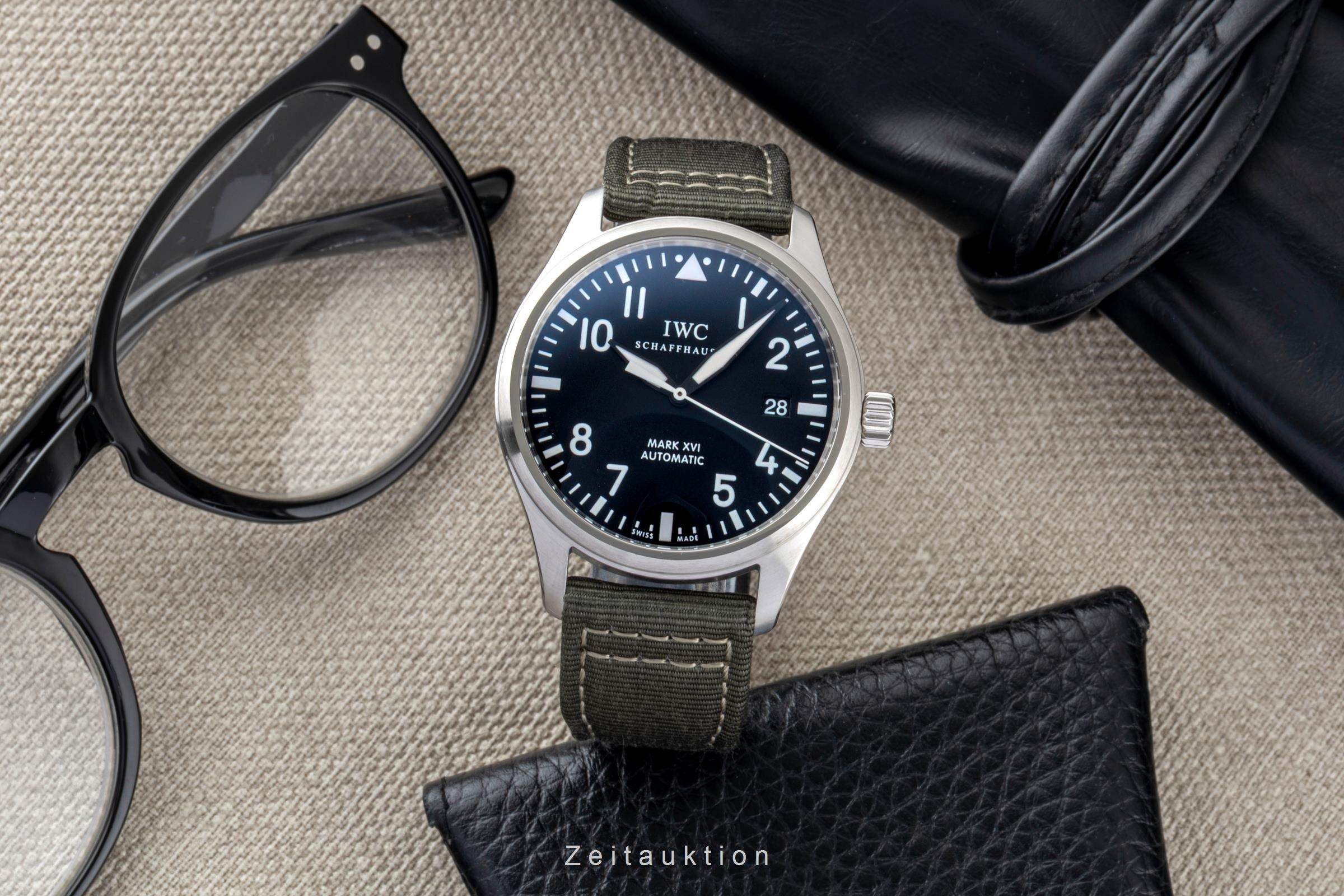 IWC Mark XVI steel automatic men's watch IW325501 LP: 5700EUR  [2600724]