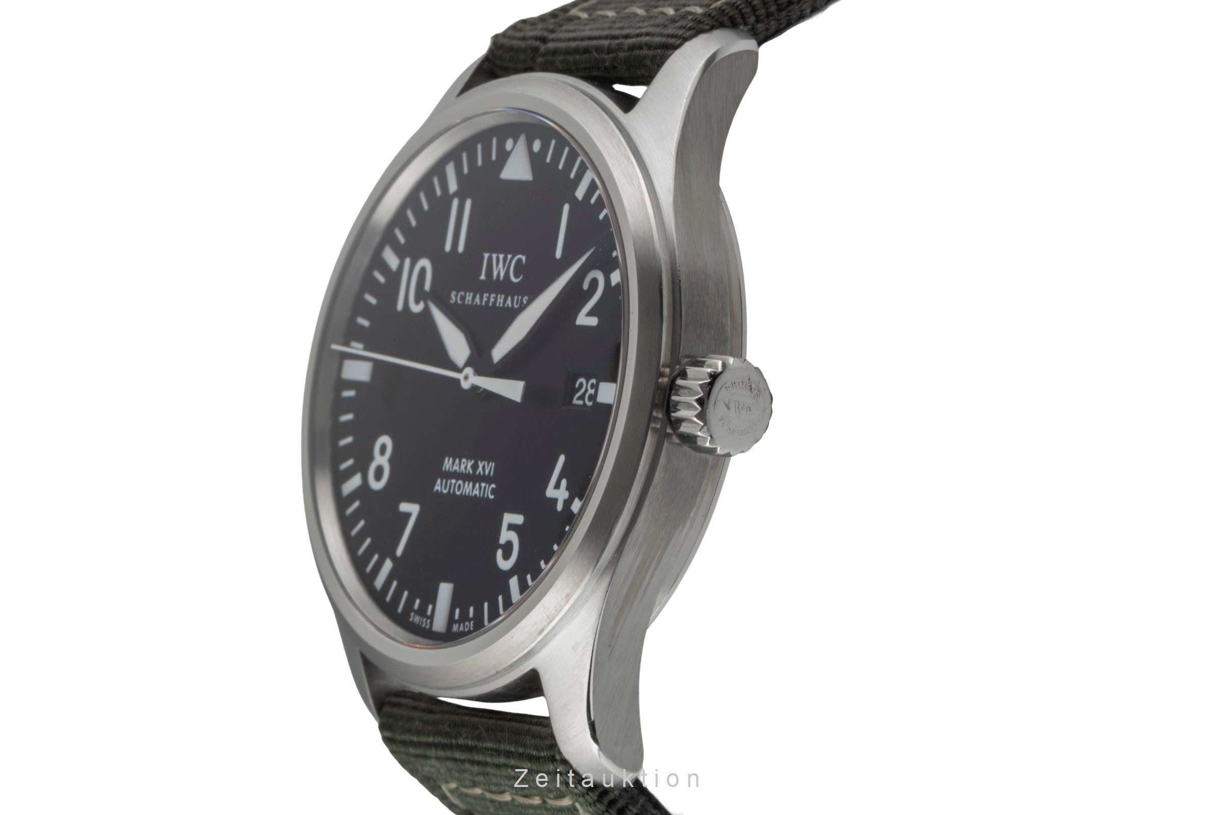 IWC Mark XVI steel automatic men's watch IW325501 LP: 5700EUR  [2600724]