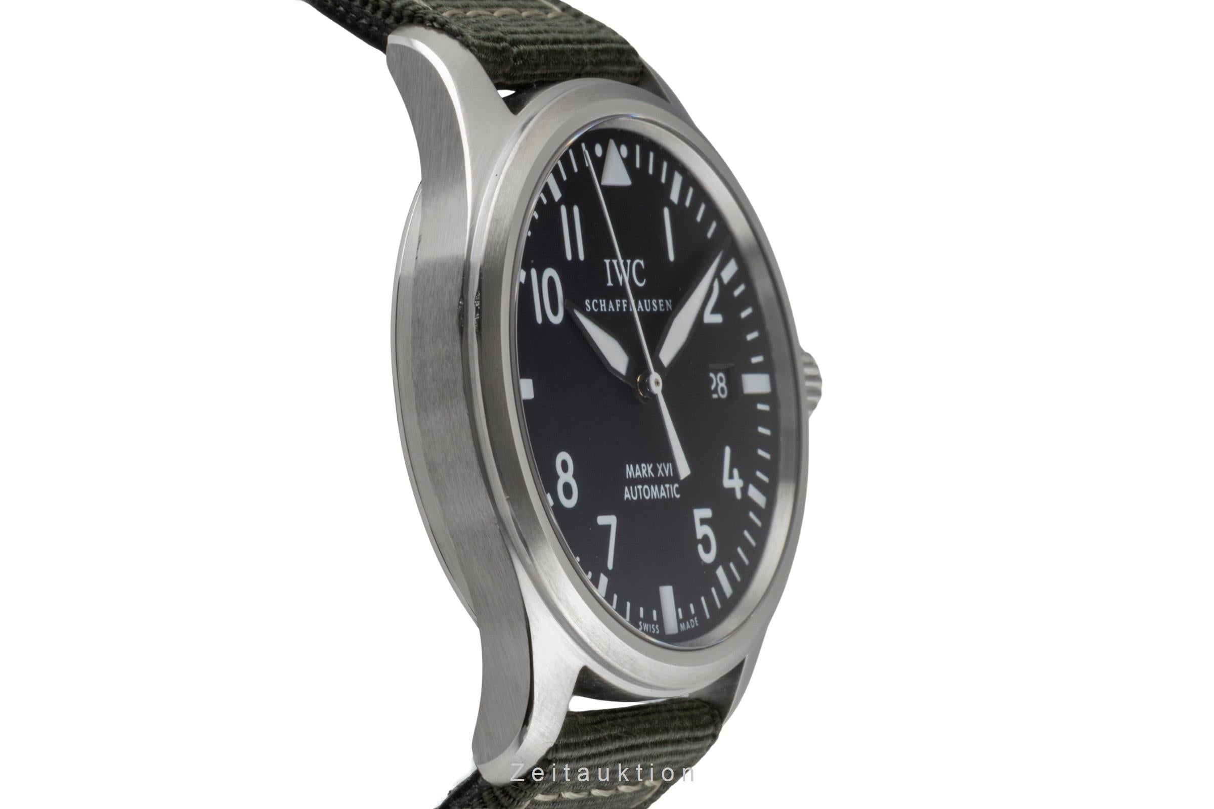 IWC Mark XVI steel automatic men's watch IW325501 LP: 5700EUR  [2600724]