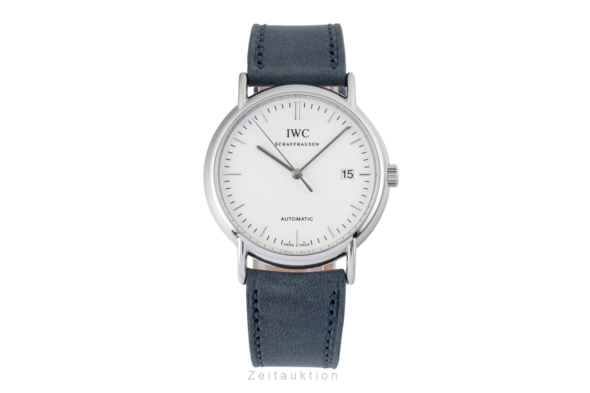 IWC Portofino acciaio automatismo orologio da uomo IW353312 LP: 5600EUR  [2600725]