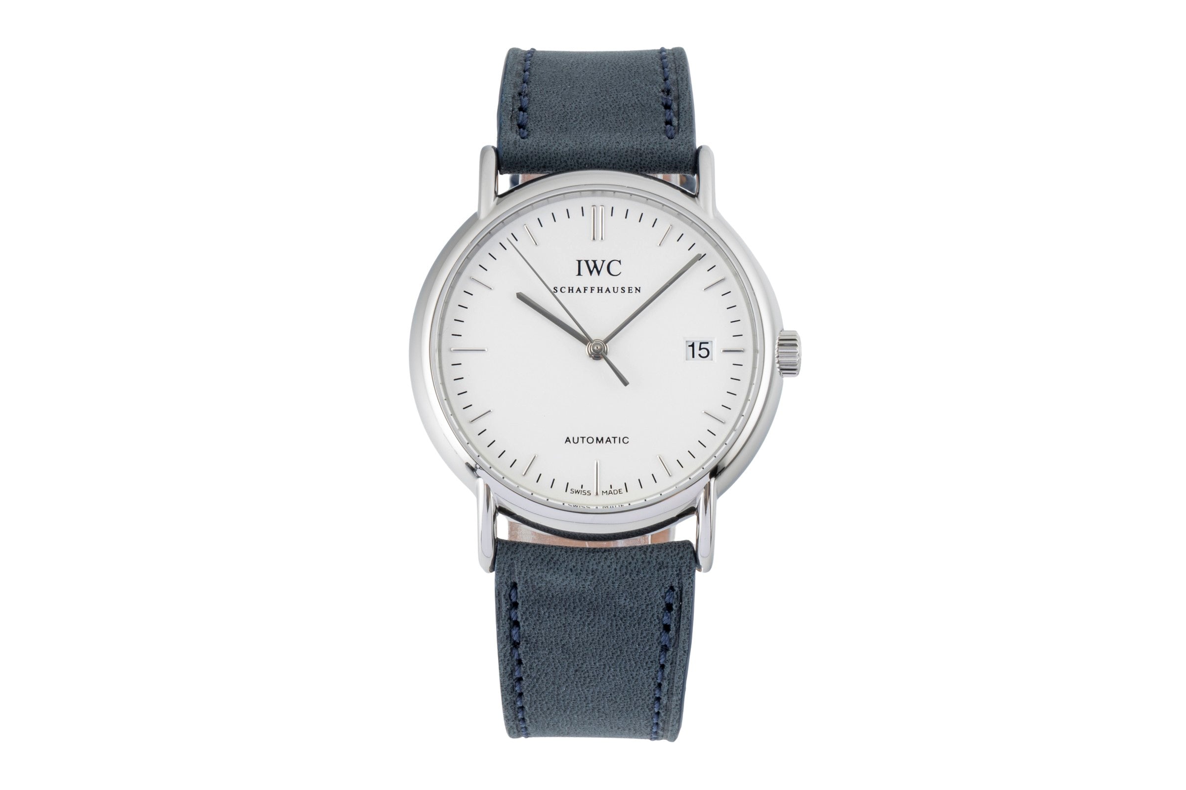 IWC Portofino acciaio automatismo orologio da uomo IW353312 LP: 5600EUR  [2600725]