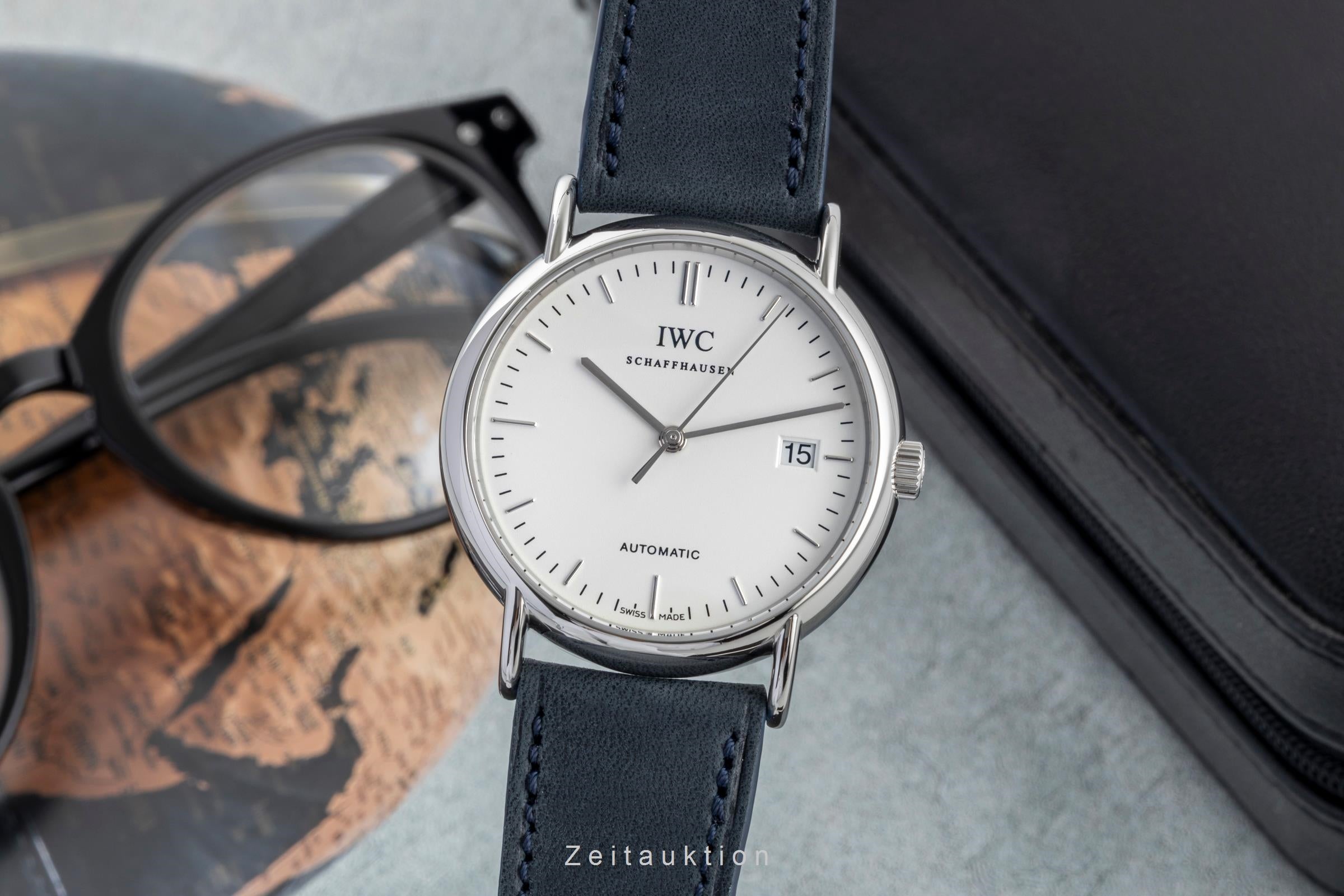 IWC Portofino acciaio automatismo orologio da uomo IW353312 LP: 5600EUR  [2600725]