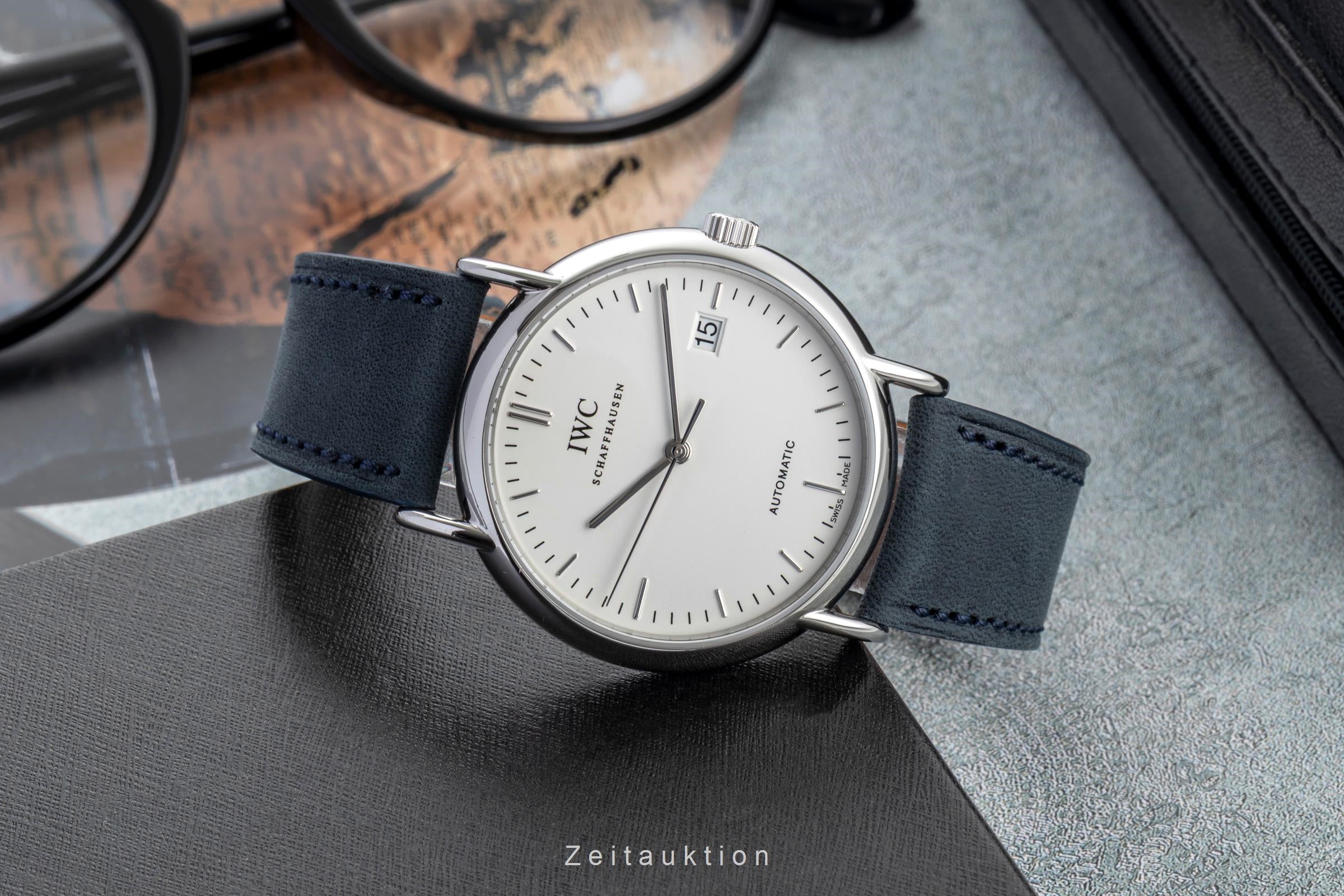IWC Portofino acciaio automatismo orologio da uomo IW353312 LP: 5600EUR  [2600725]