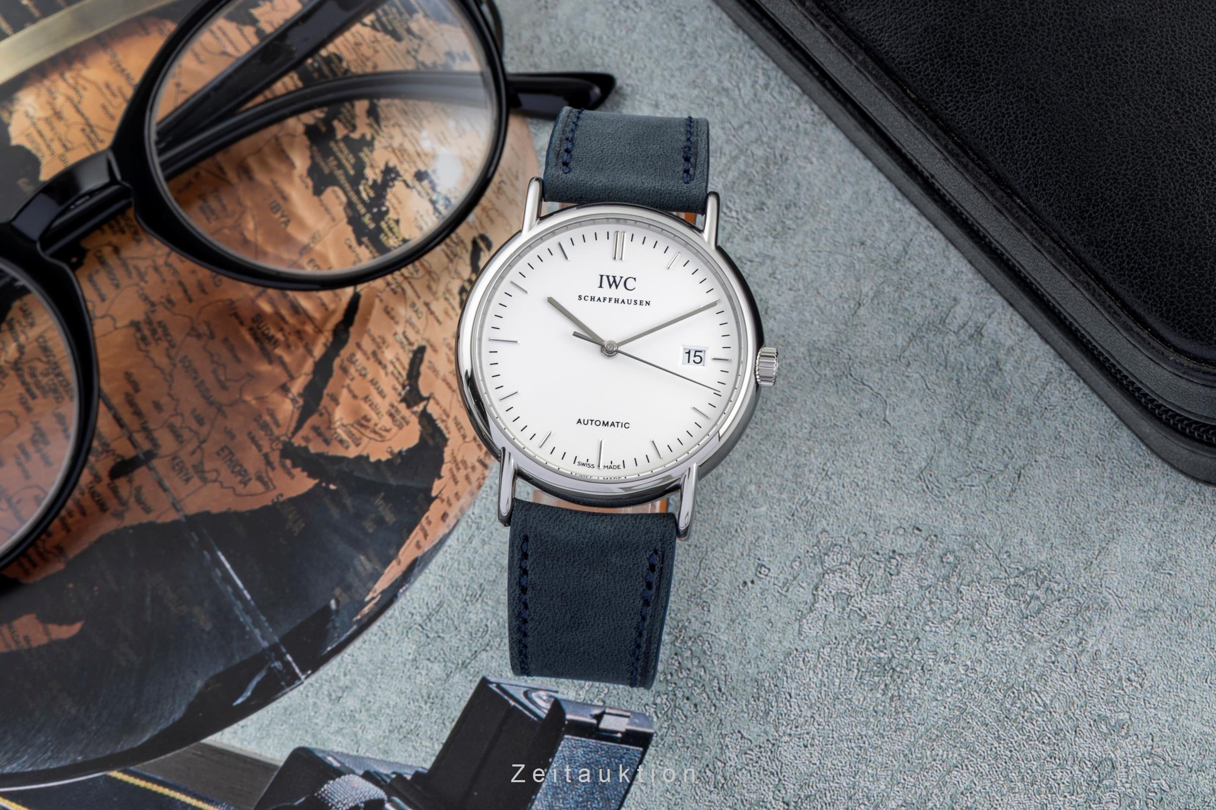 IWC Portofino acciaio automatismo orologio da uomo IW353312 LP: 5600EUR  [2600725]
