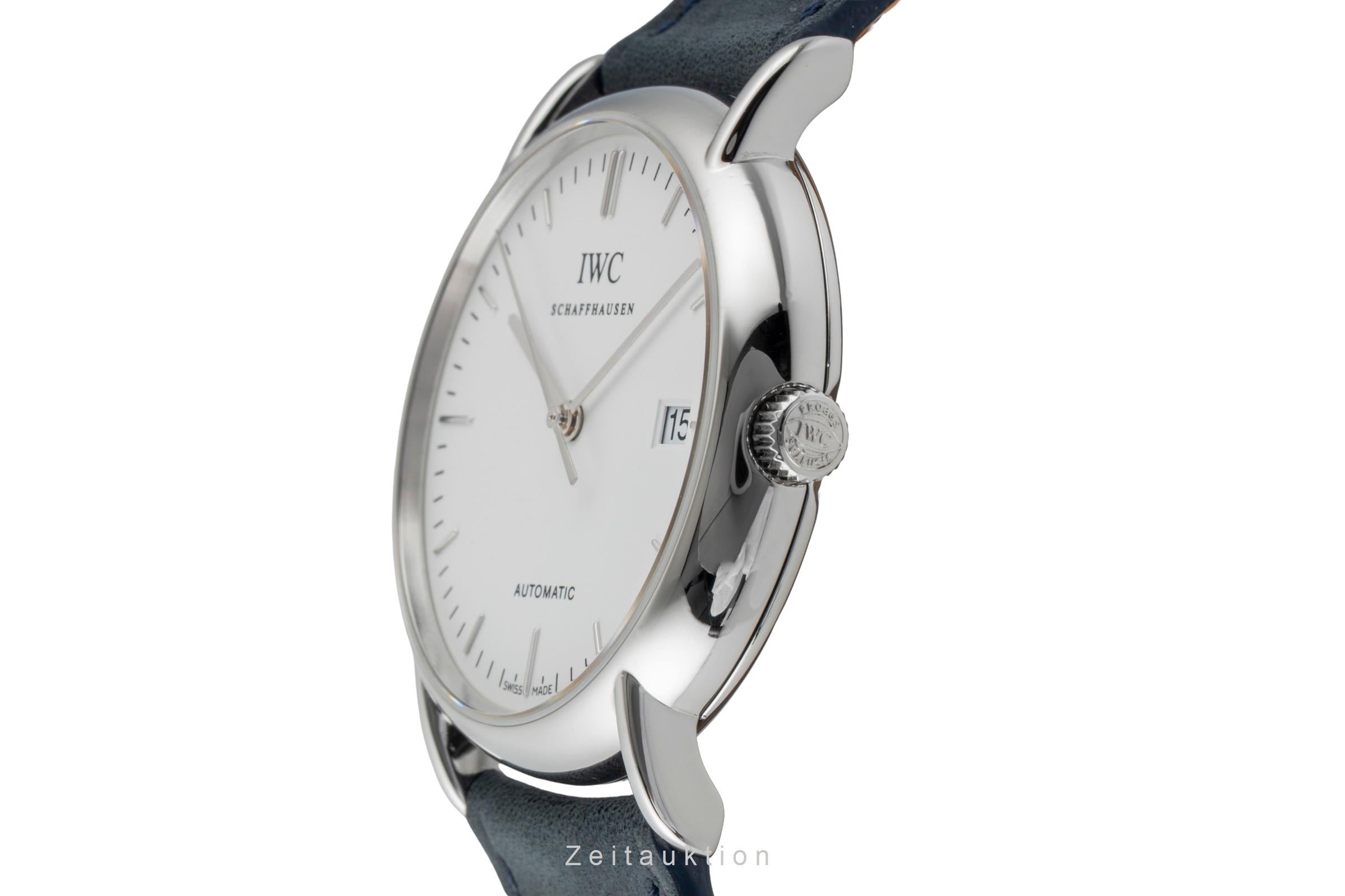 IWC Portofino acciaio automatismo orologio da uomo IW353312 LP: 5600EUR  [2600725]