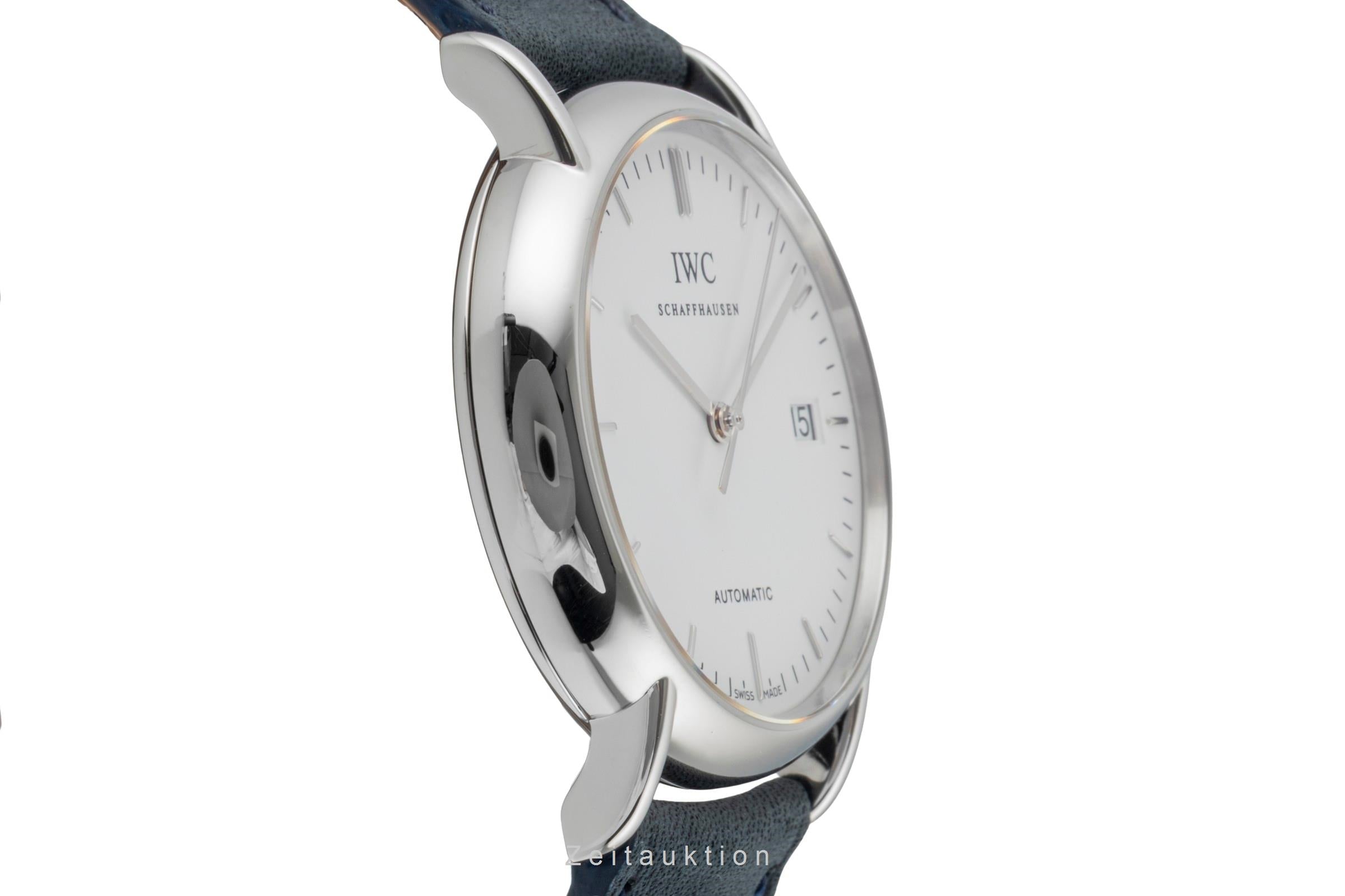 IWC Portofino acciaio automatismo orologio da uomo IW353312 LP: 5600EUR  [2600725]