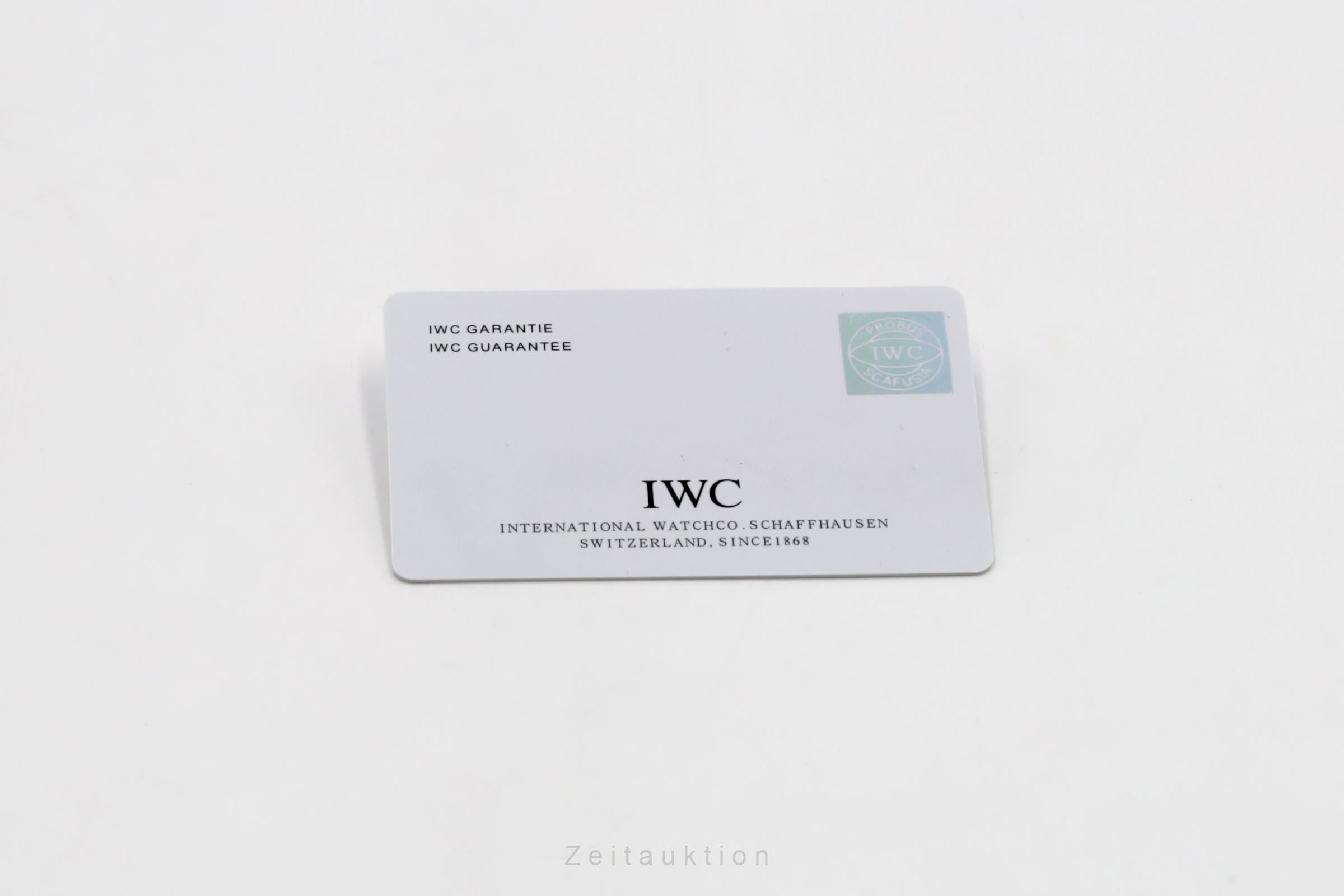 IWC Portofino acciaio automatismo orologio da uomo IW353312 LP: 5600EUR  [2600725]