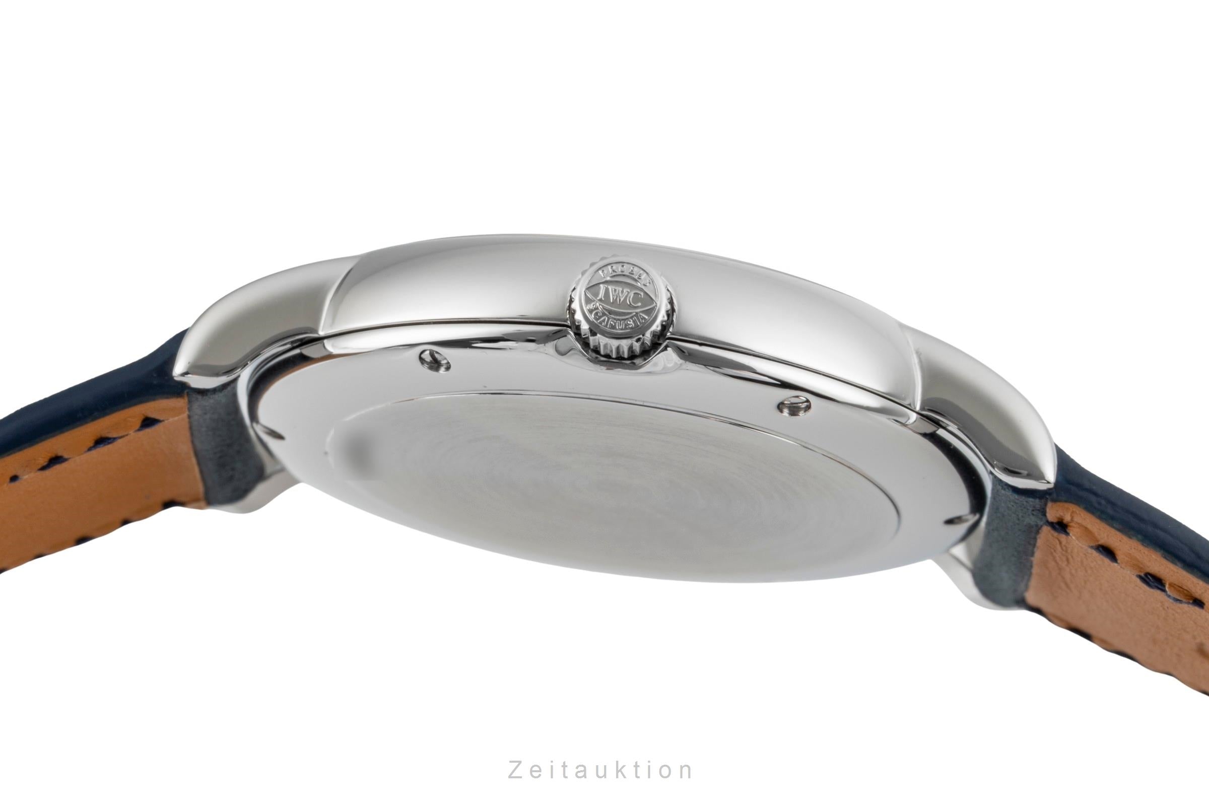 IWC Portofino acciaio automatismo orologio da uomo IW353312 LP: 5600EUR  [2600725]