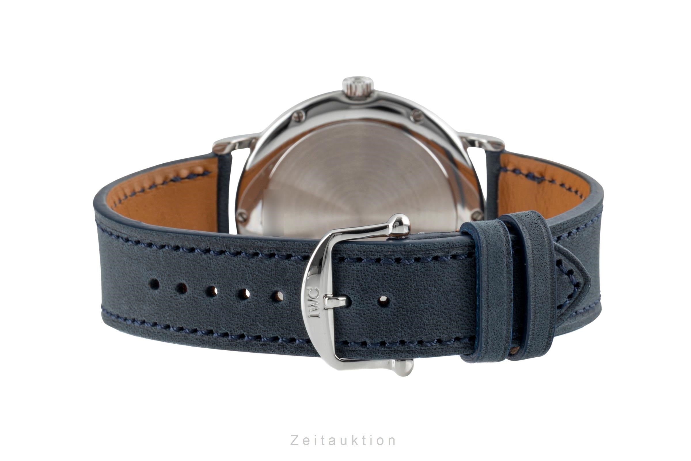 IWC Portofino acciaio automatismo orologio da uomo IW353312 LP: 5600EUR  [2600725]
