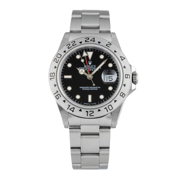 Rolex Explorer II Black Dial Edelstahl Automatik Herrenuhr Ref. 16570 T-Serie [2600726]