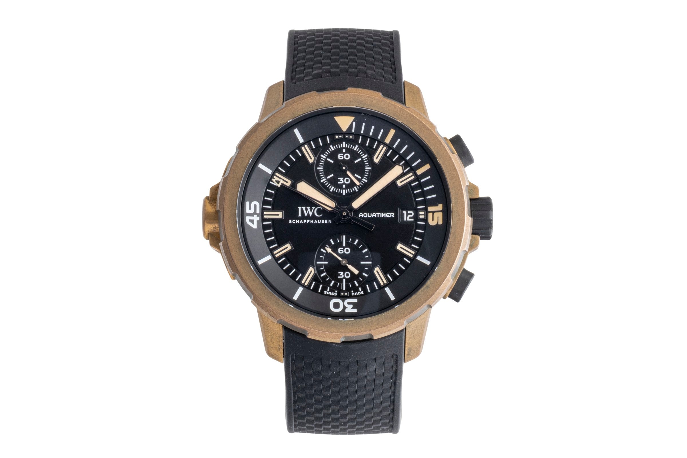 IWC Aquatimer chronograph bronze automatic men's watch IW379503 LP: 11700EUR  [2600728]