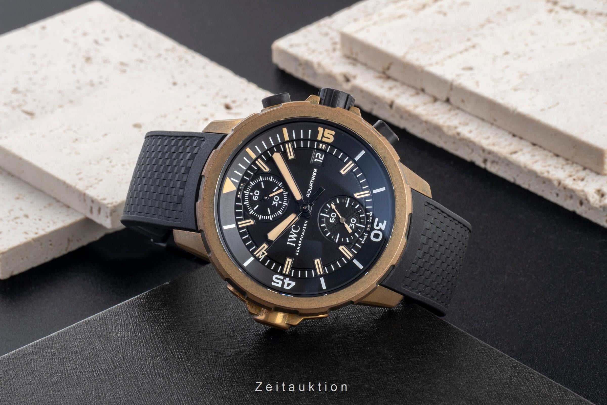 IWC Aquatimer chronographe bronze automatique montre pour hommes IW379503 LP: 11700EUR  [2600728]