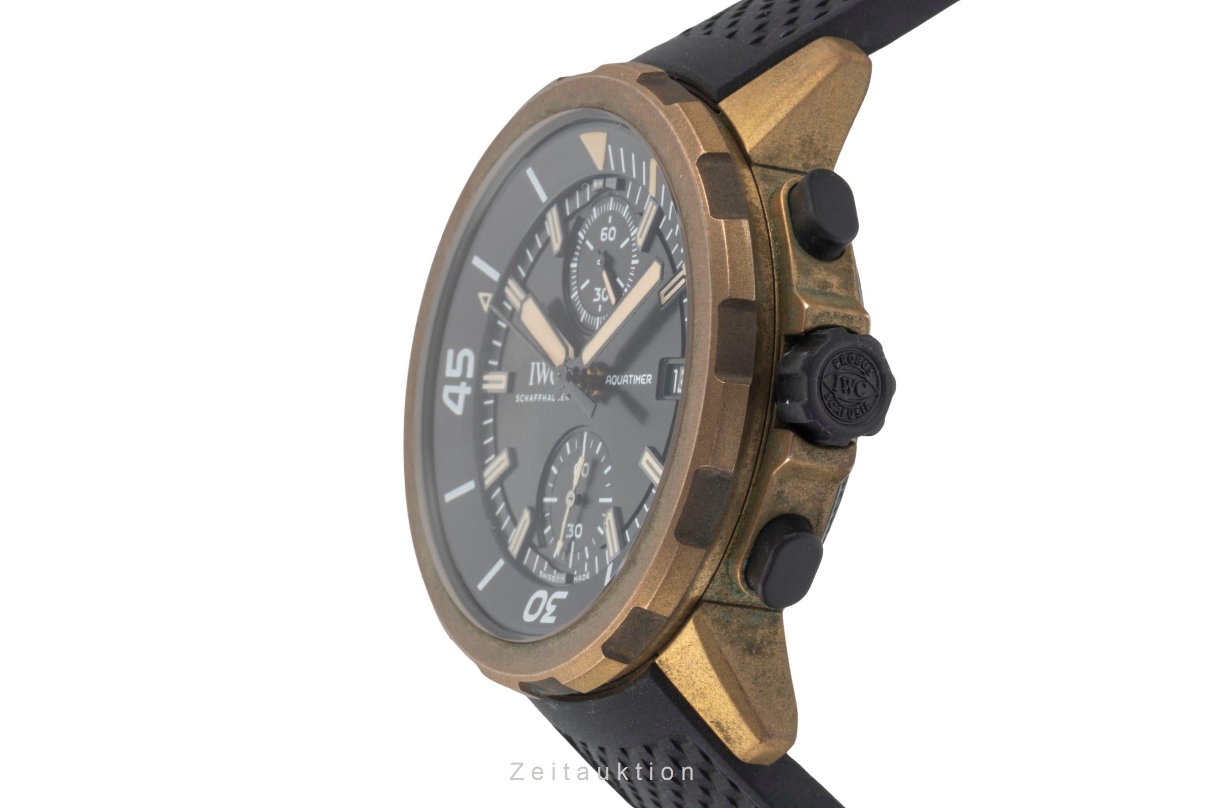 IWC Aquatimer chronographe bronze automatique montre pour hommes IW379503 LP: 11700EUR  [2600728]
