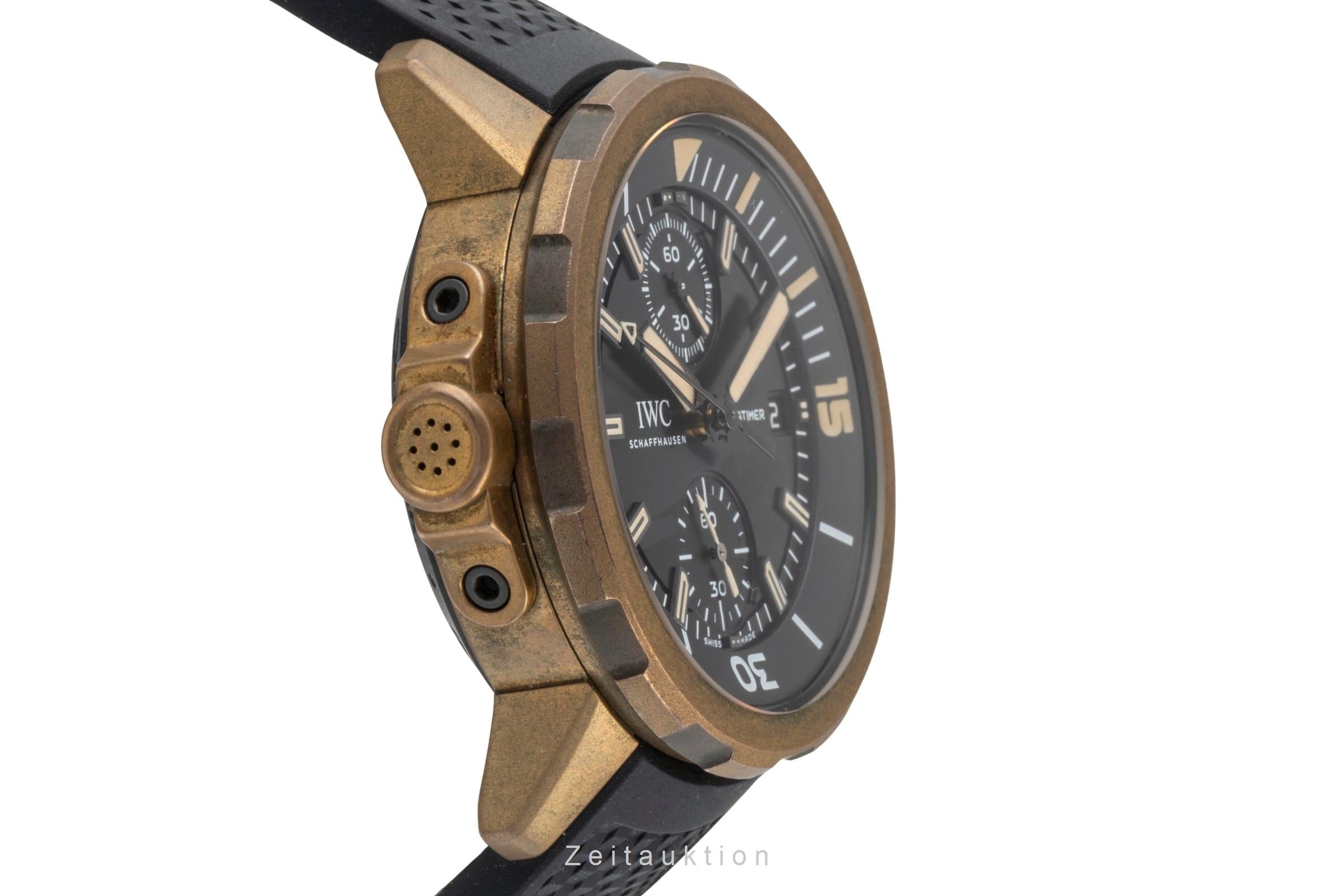 IWC Aquatimer chronographe bronze automatique montre pour hommes IW379503 LP: 11700EUR  [2600728]