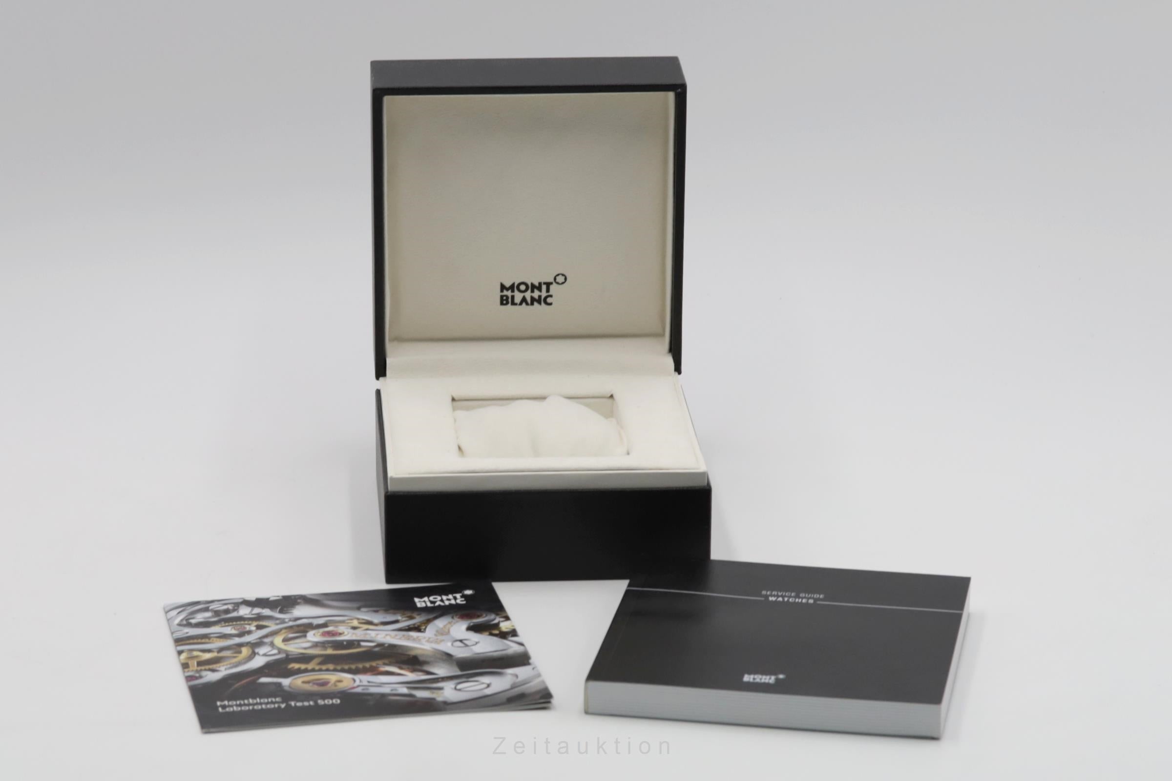 Montblanc Heritage Monopusher Chronograph Stahl Automatik Ref. 119951 7494 B&P [2600729]