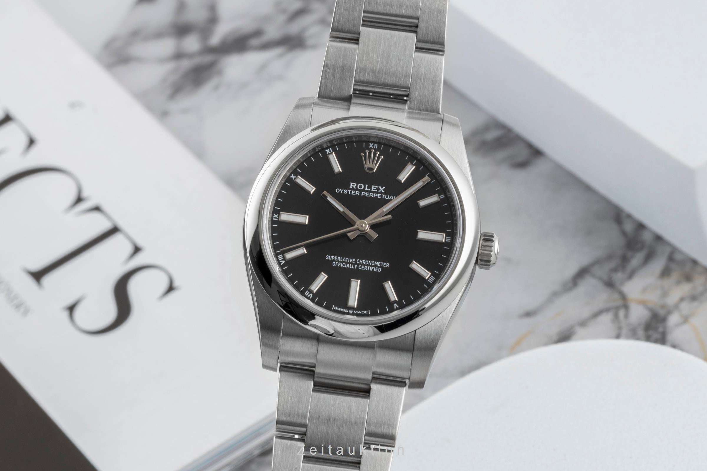 Rolex Oyster Perpetual steel automatic unisex 124200  [2600730]
