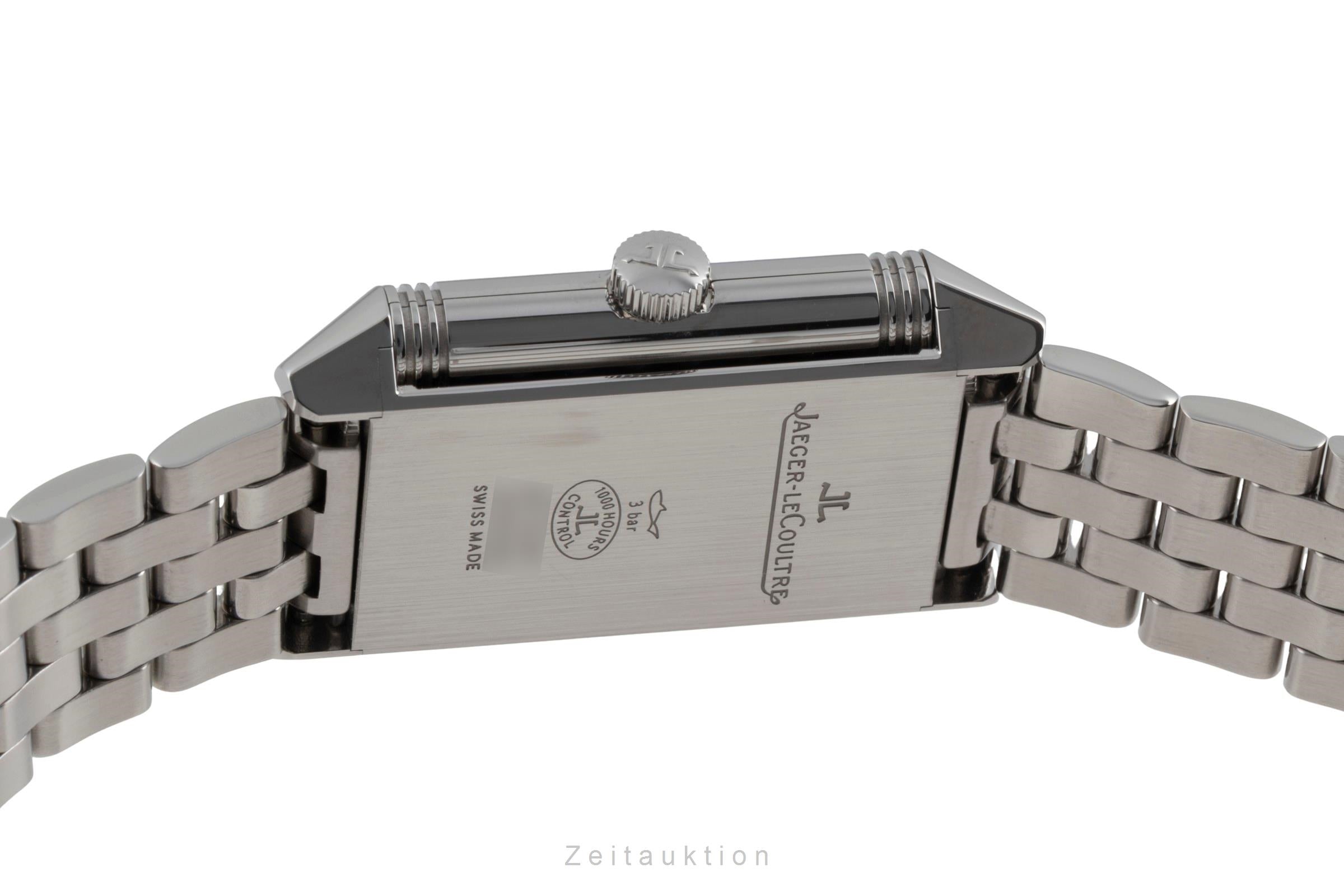 Jaeger LeCoultre Reverso steel quartz women's watch Q2618140, 221.8.47 LP: 8450EUR  [2600732]