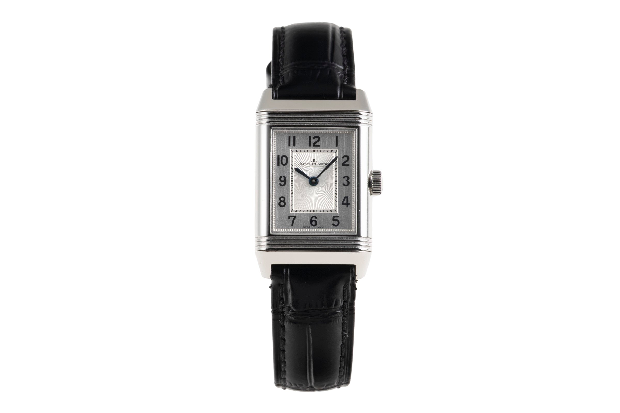 メル32066！MかL Jaeger LeCoultre Reverso steel manual winding Ref. Q2668432