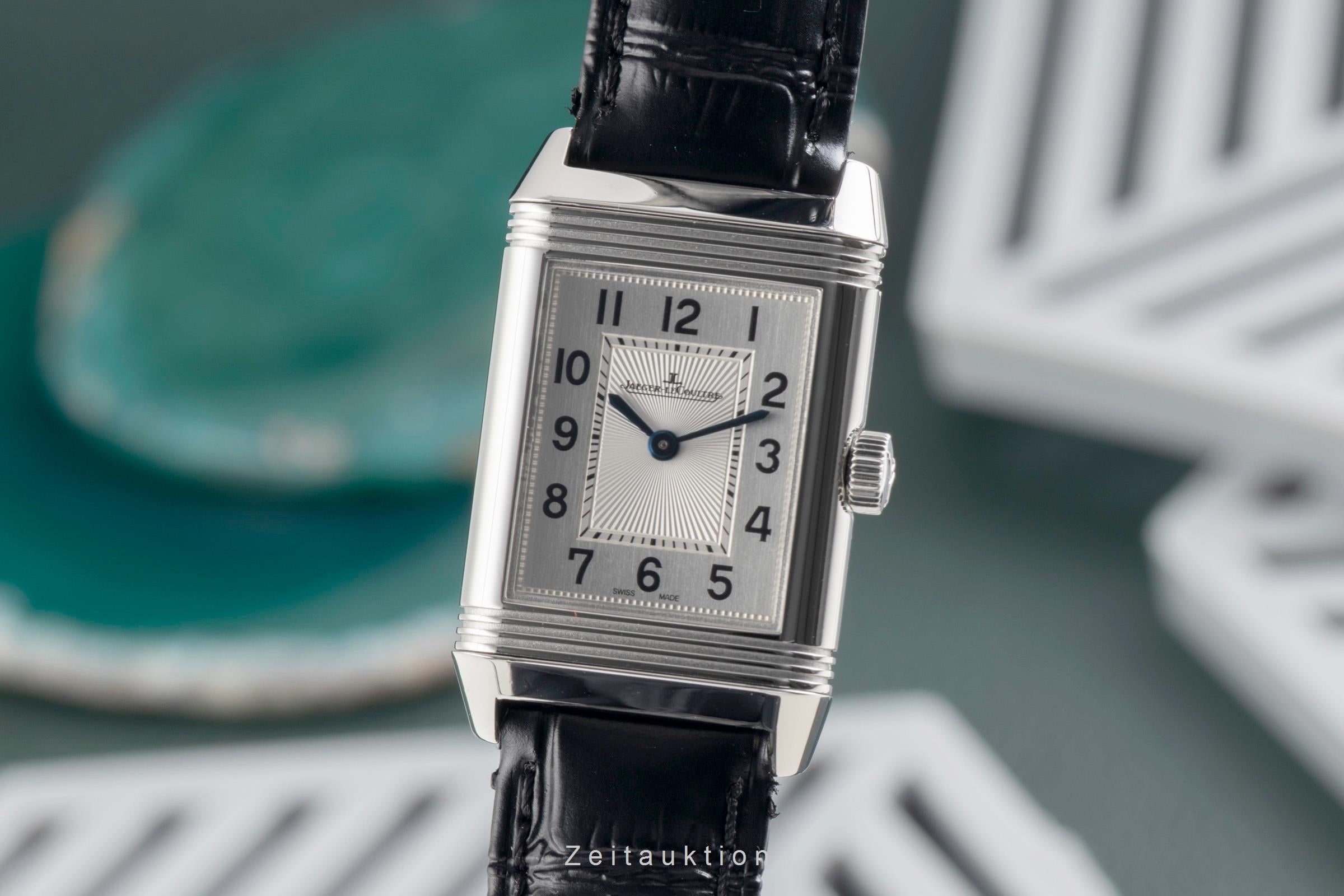 Jaeger LeCoultre Reverso Stahl Handaufzug Damenuhr Ref. Q2668432 211.8.44  [2600733]