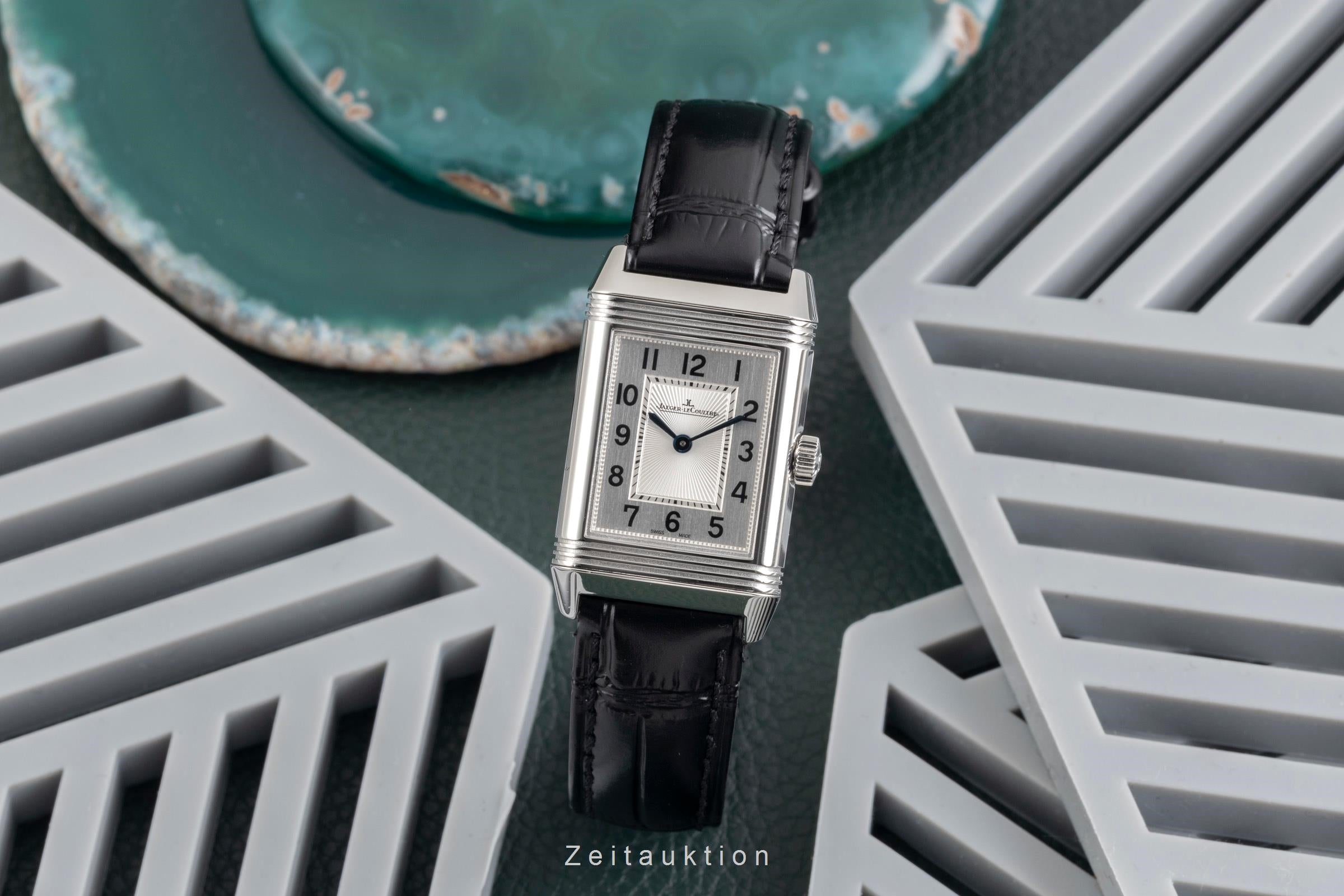 Jaeger LeCoultre Reverso Stahl Handaufzug Damenuhr Ref. Q2668432 211.8.44  [2600733]