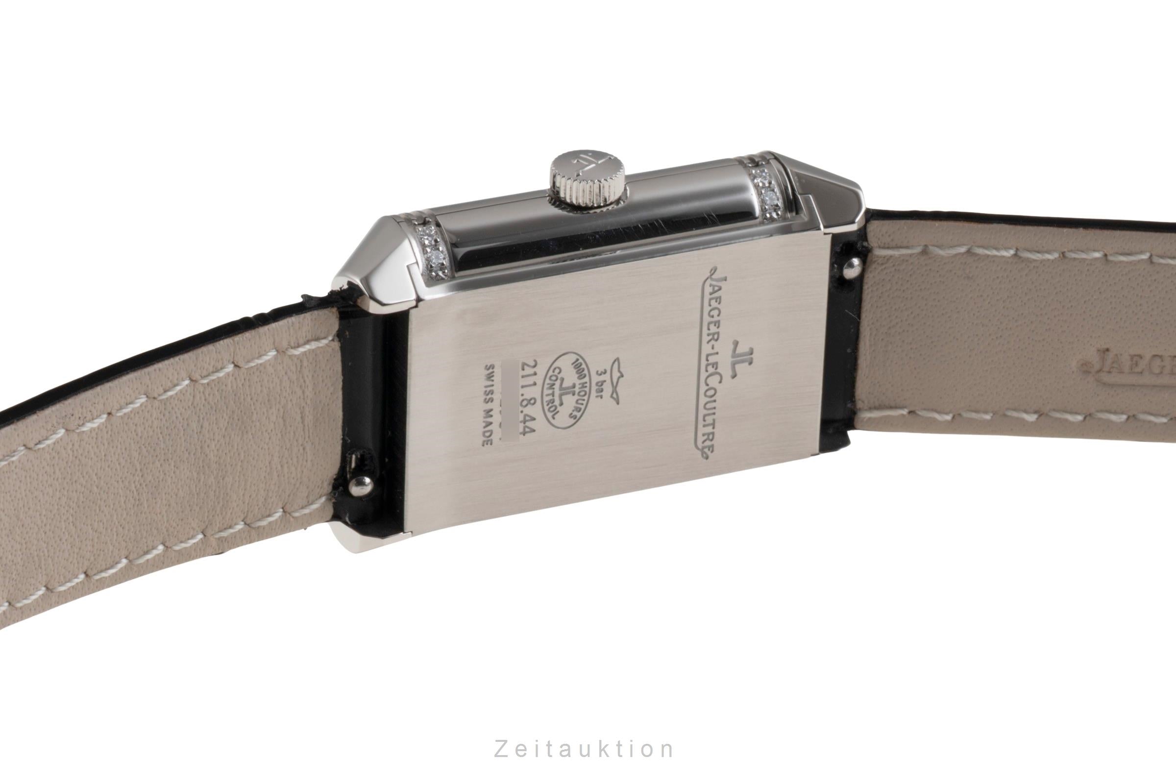 Jaeger LeCoultre Reverso Stahl Handaufzug Damenuhr Ref. Q2668432 211.8.44  [2600733]