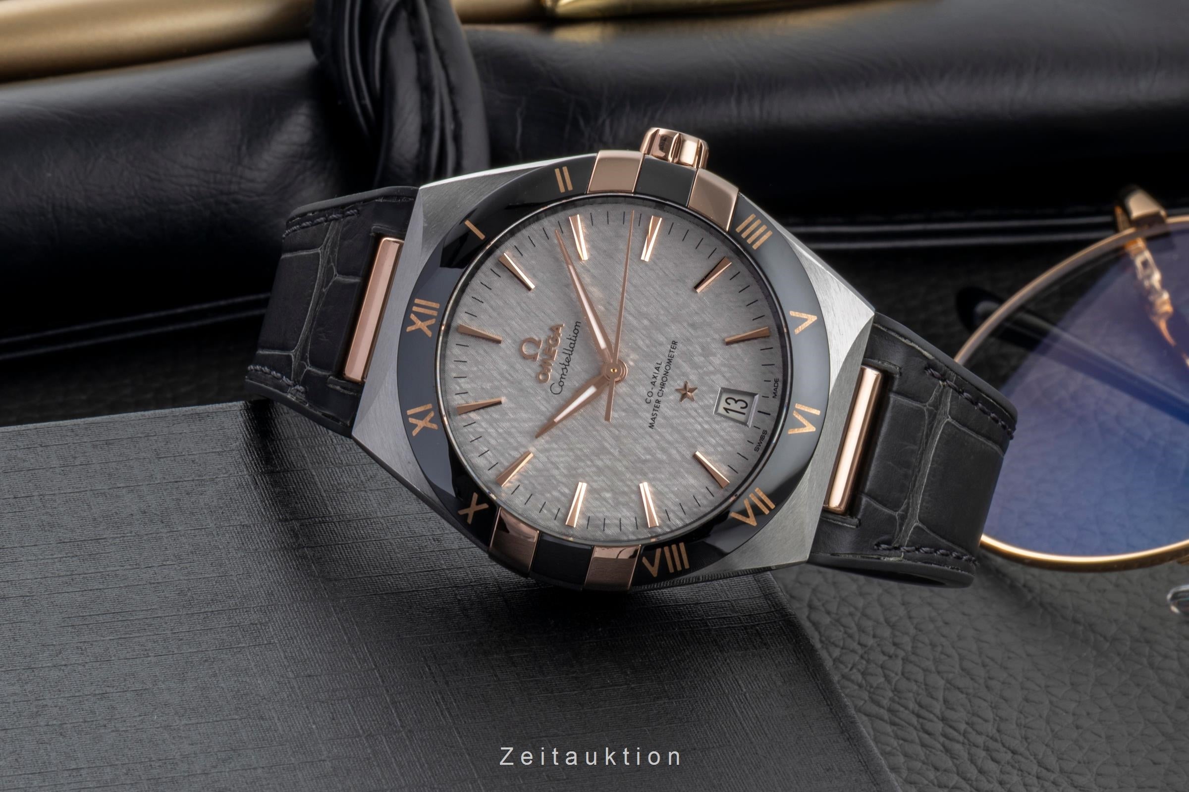 Omega Constellation steel / gold automatic men's watch 131.23.41.21.06.001 LP: 10900EUR  [2600734]