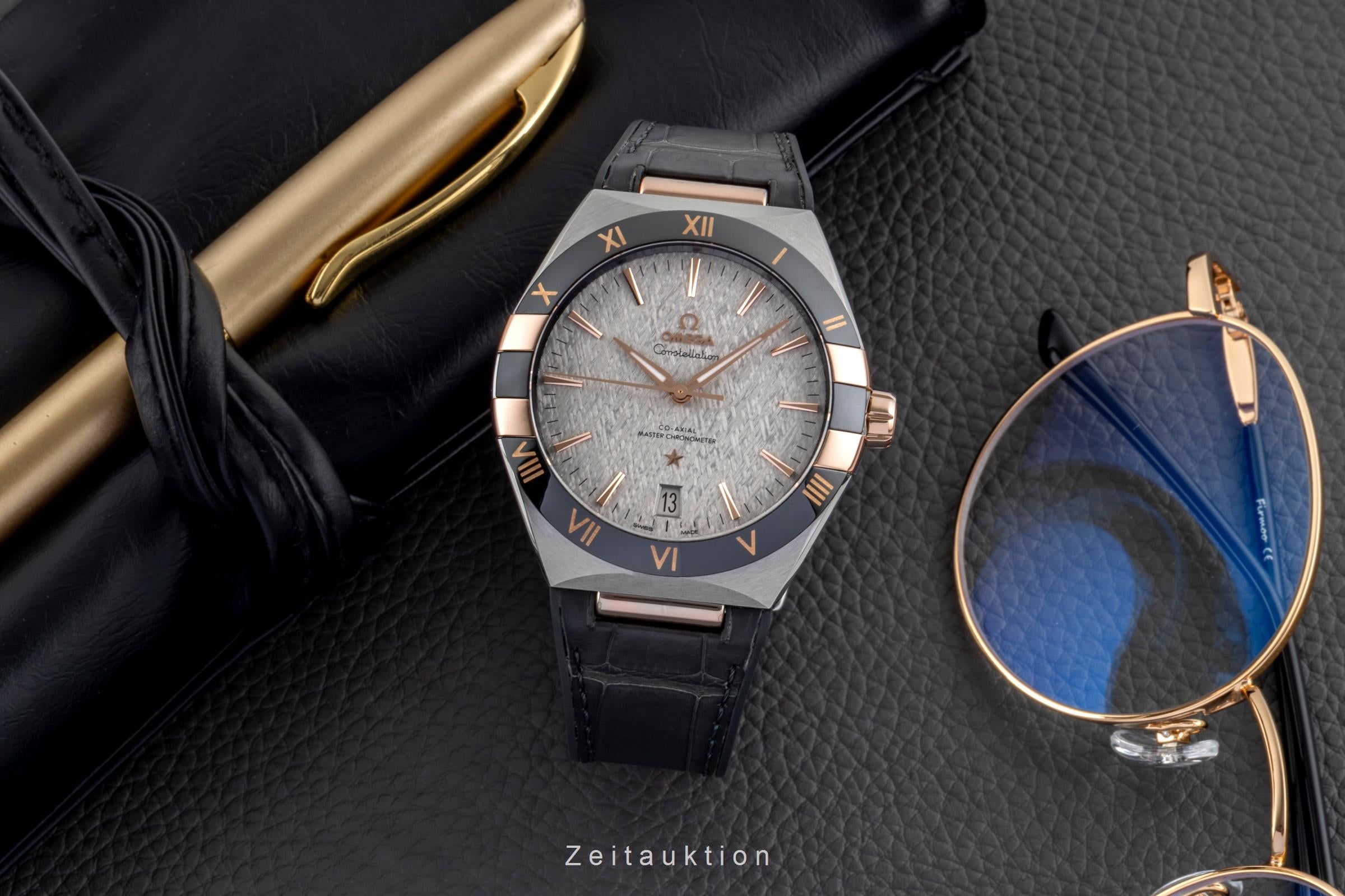 Omega Constellation steel / gold automatic men's watch 131.23.41.21.06.001 LP: 10900EUR  [2600734]