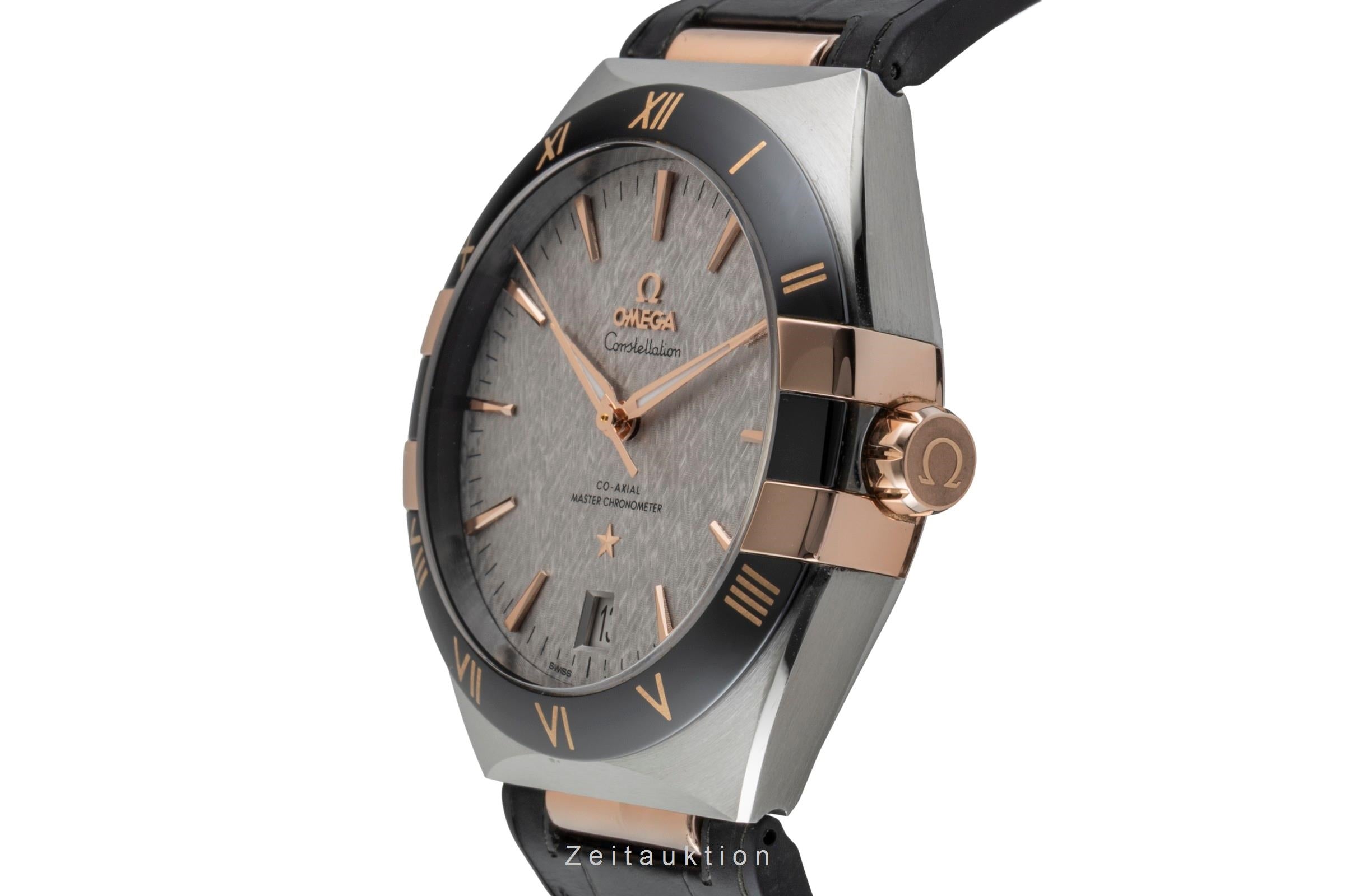 Omega Constellation steel / gold automatic men's watch 131.23.41.21.06.001 LP: 10900EUR  [2600734]