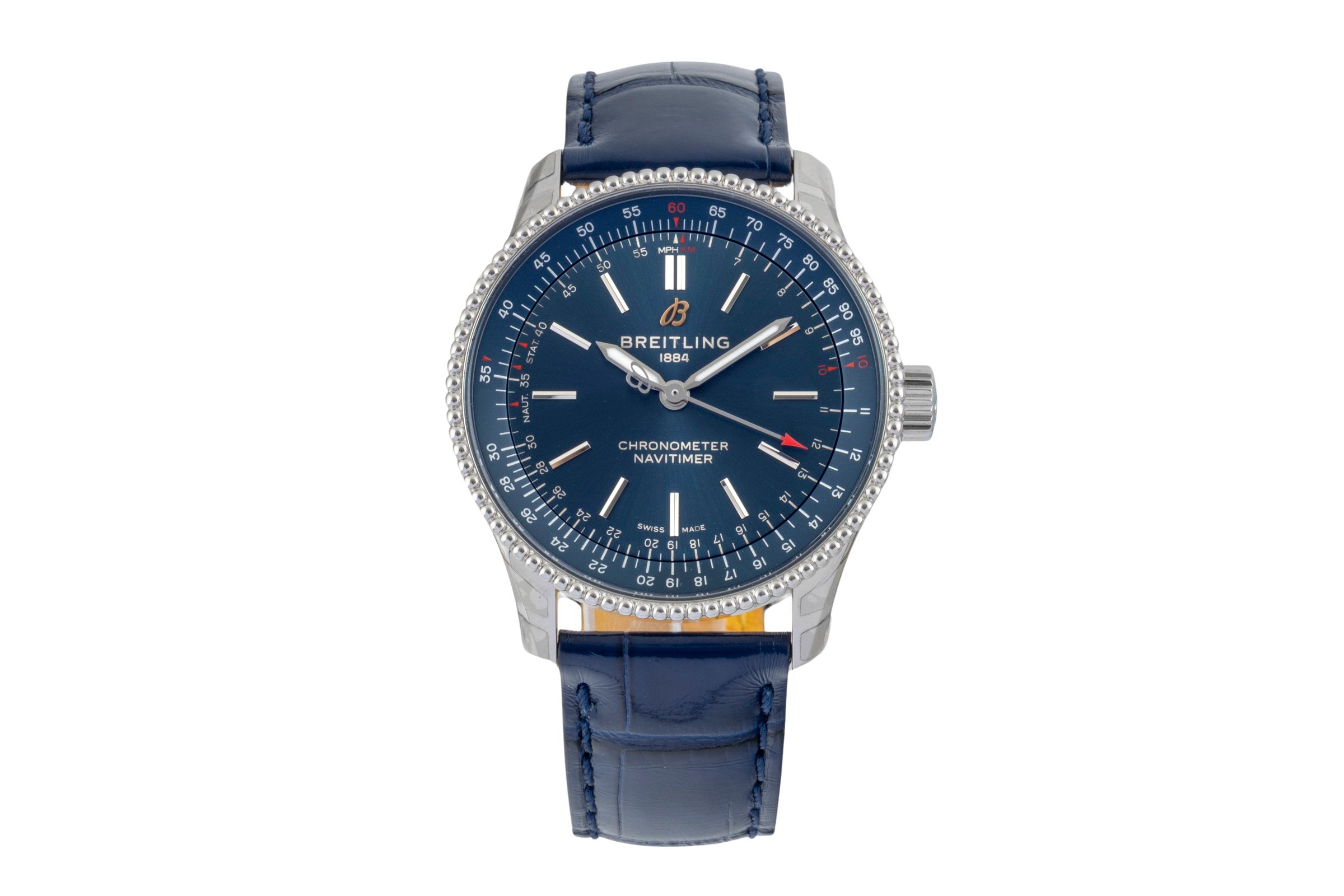 Breitling Navitimer acero automático reloj para caballeros A17395161C1P1 LP: 5450EUR  [2600735]