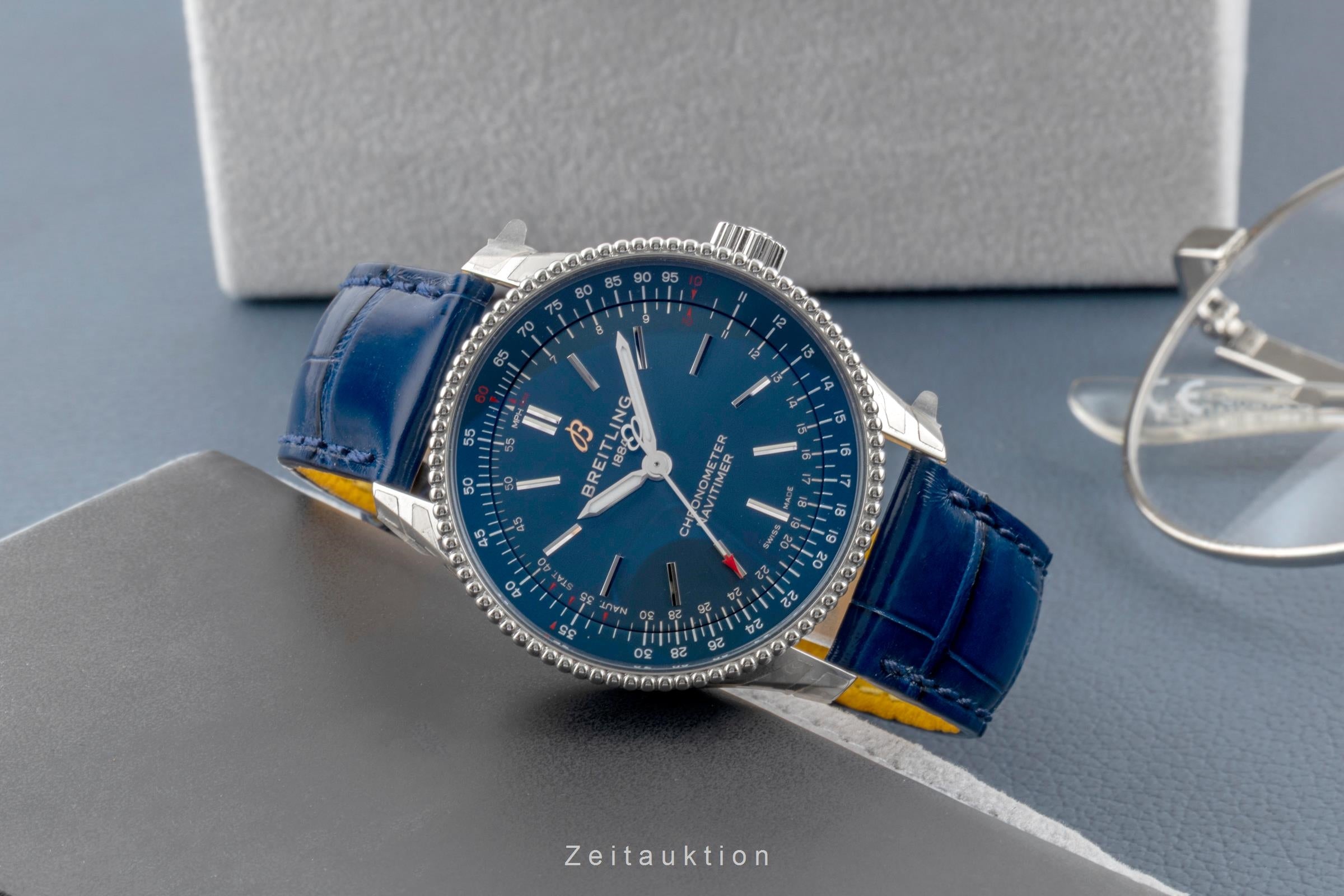 Breitling Navitimer acier automatique montre pour hommes A17395161C1P1 LP: 5450EUR  [2600735]