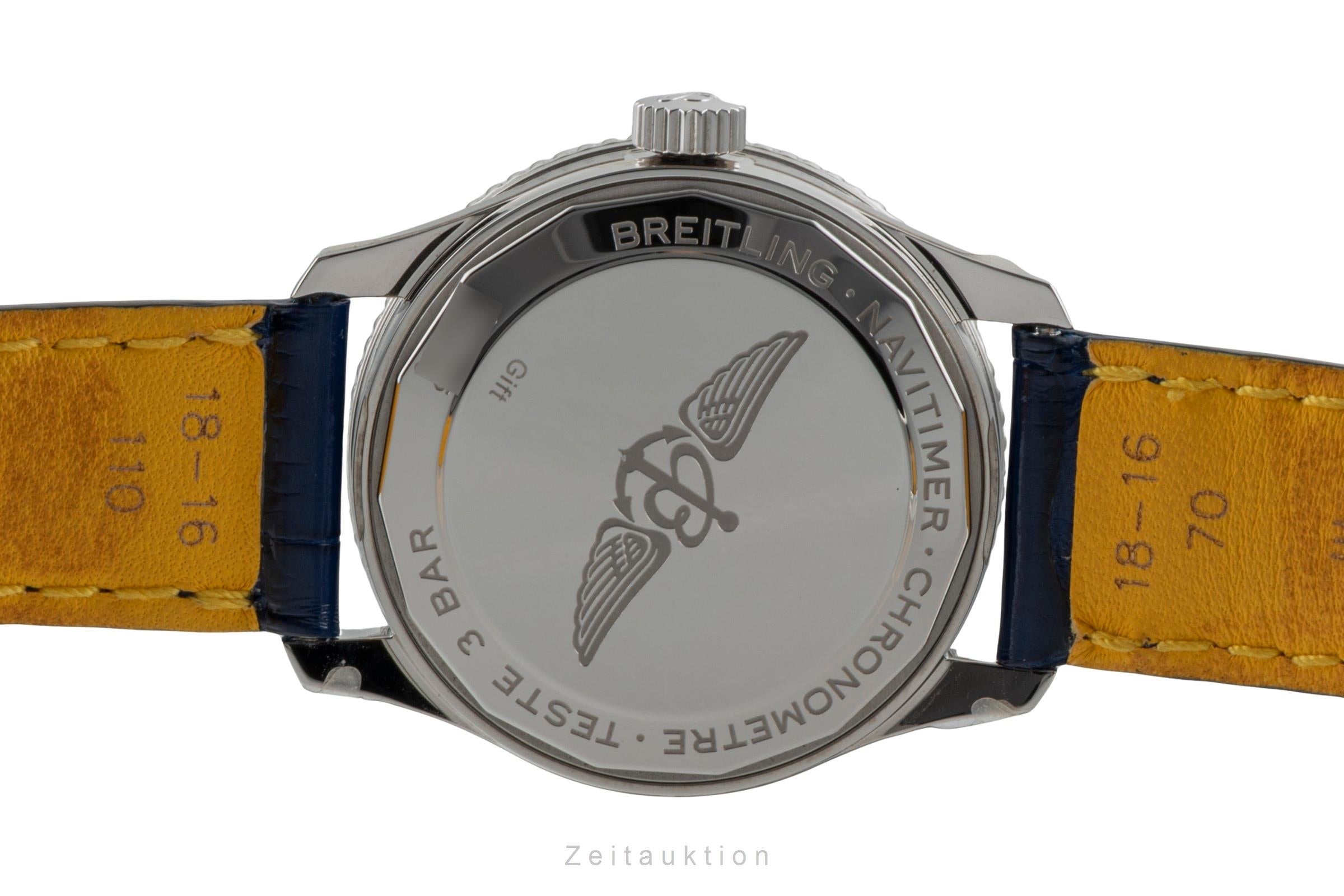 Breitling Navitimer acier automatique montre pour hommes A17395161C1P1 LP: 5450EUR  [2600735]