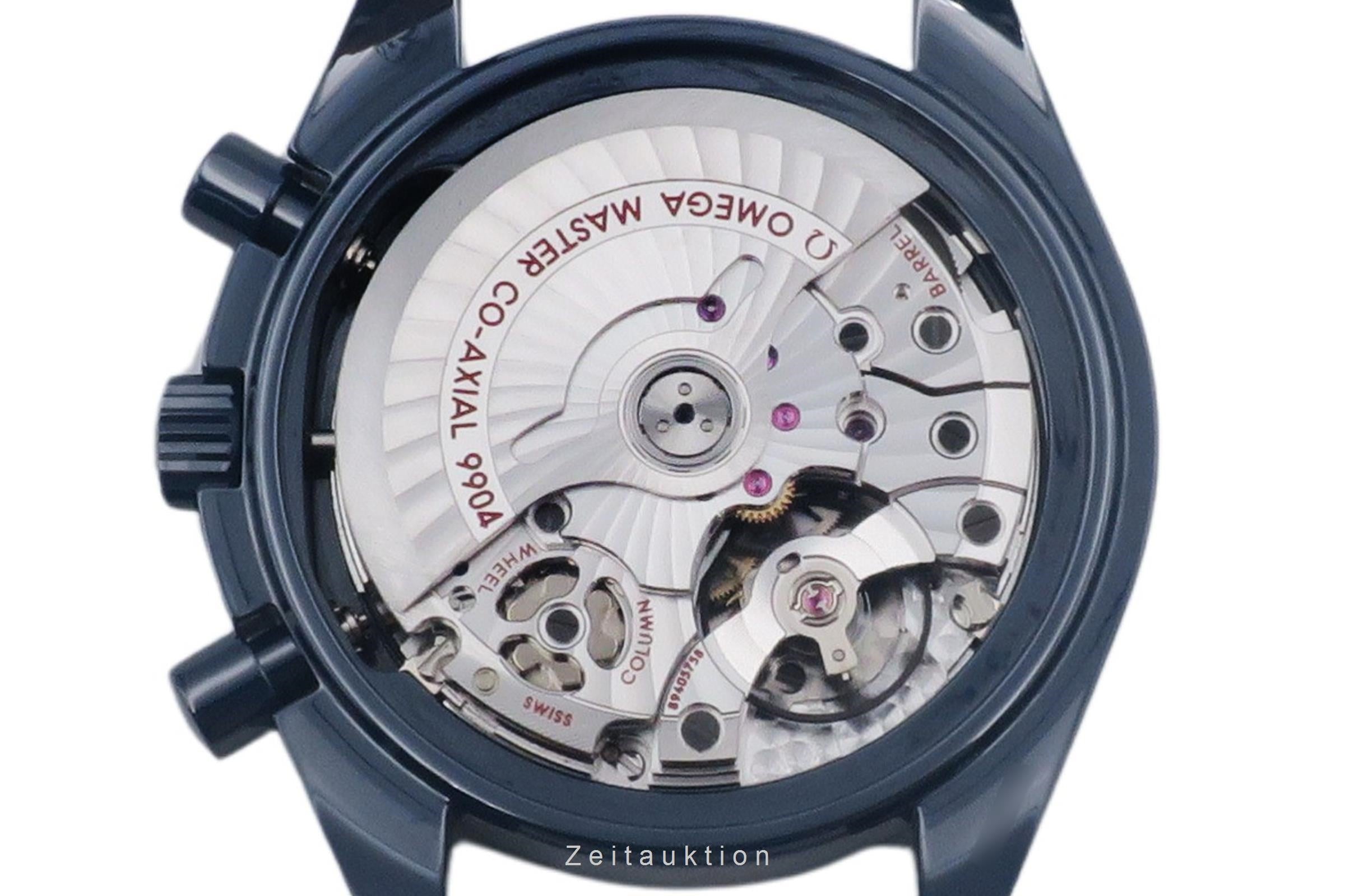 Omega Speedmaster Moonwatch cronógrafo cerámica automático reloj para caballeros 304.93.44.52.03.001 LP: 15200EUR  [2600736]