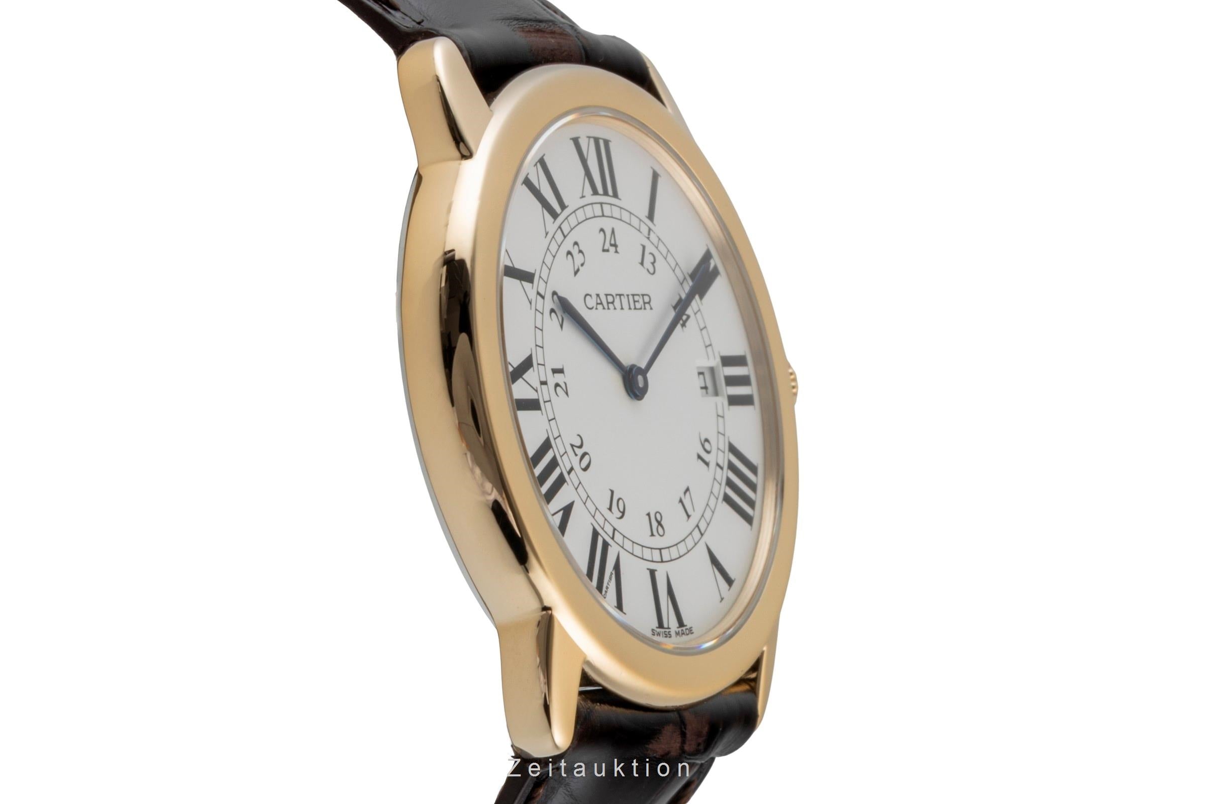 Cartier Ronde Solo acier / or  quartz montre pour hommes W6700455  [2600737]