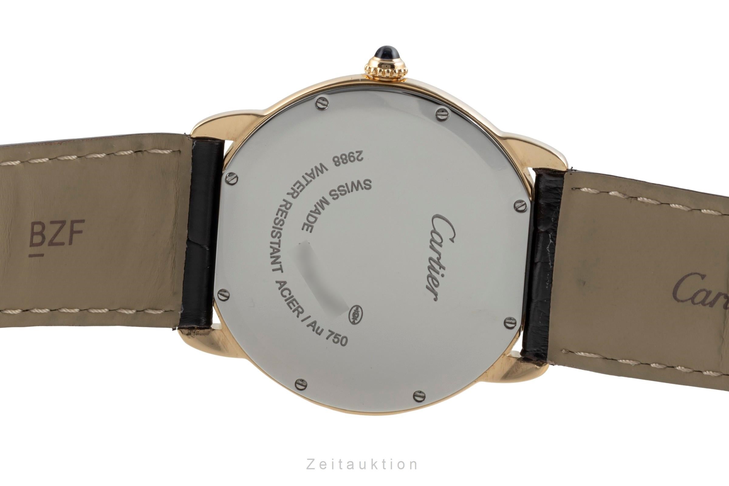 Cartier Ronde Solo acier / or  quartz montre pour hommes W6700455  [2600737]