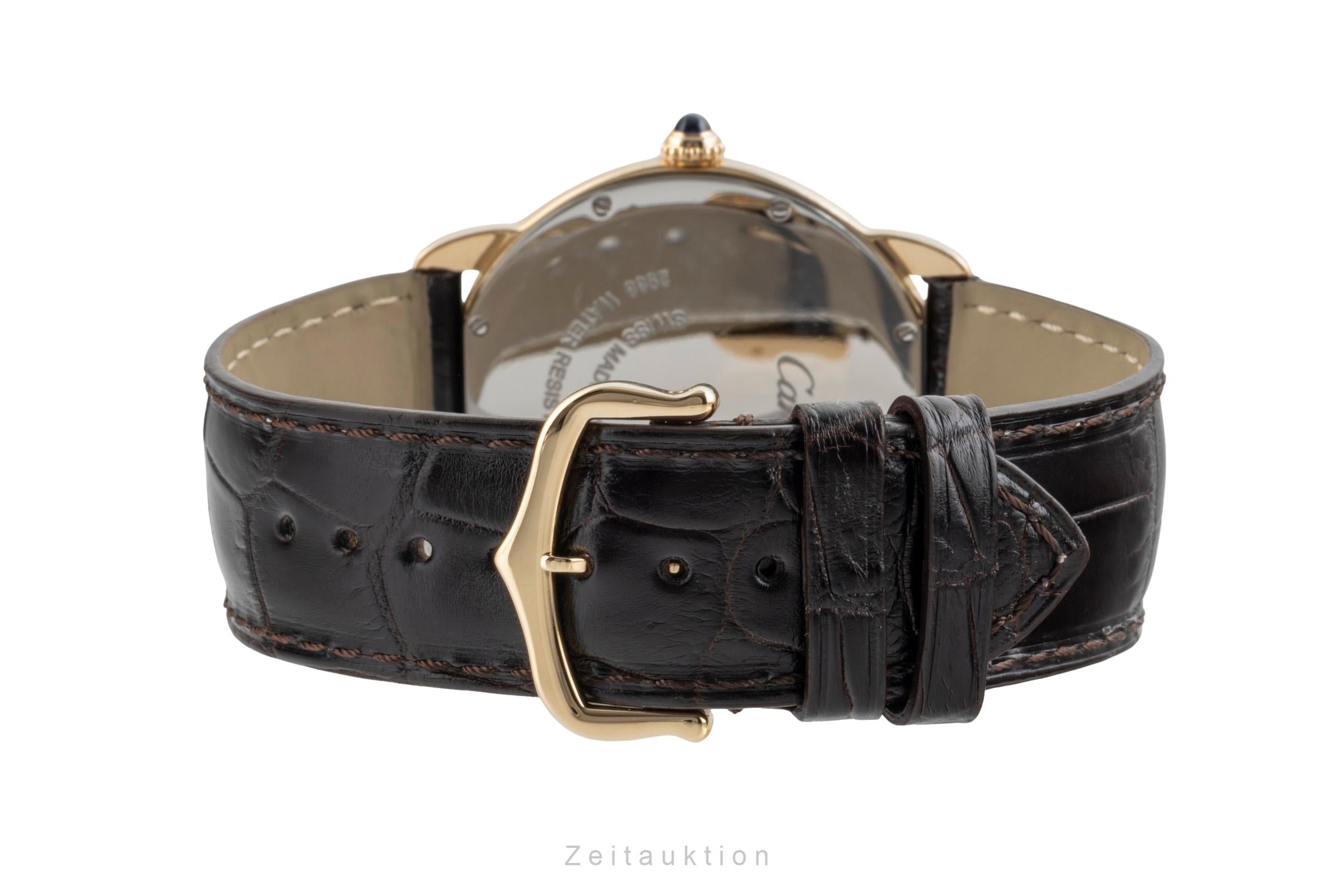 Cartier Ronde Solo acier / or  quartz montre pour hommes W6700455  [2600737]