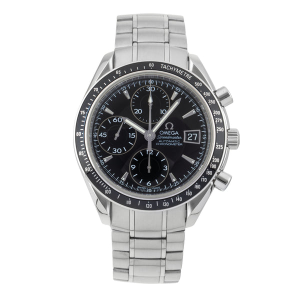 Omega Speedmaster Date Chronograph Stahl Automatik Ref. 3210.50.00 B&P 2011 [2600738]