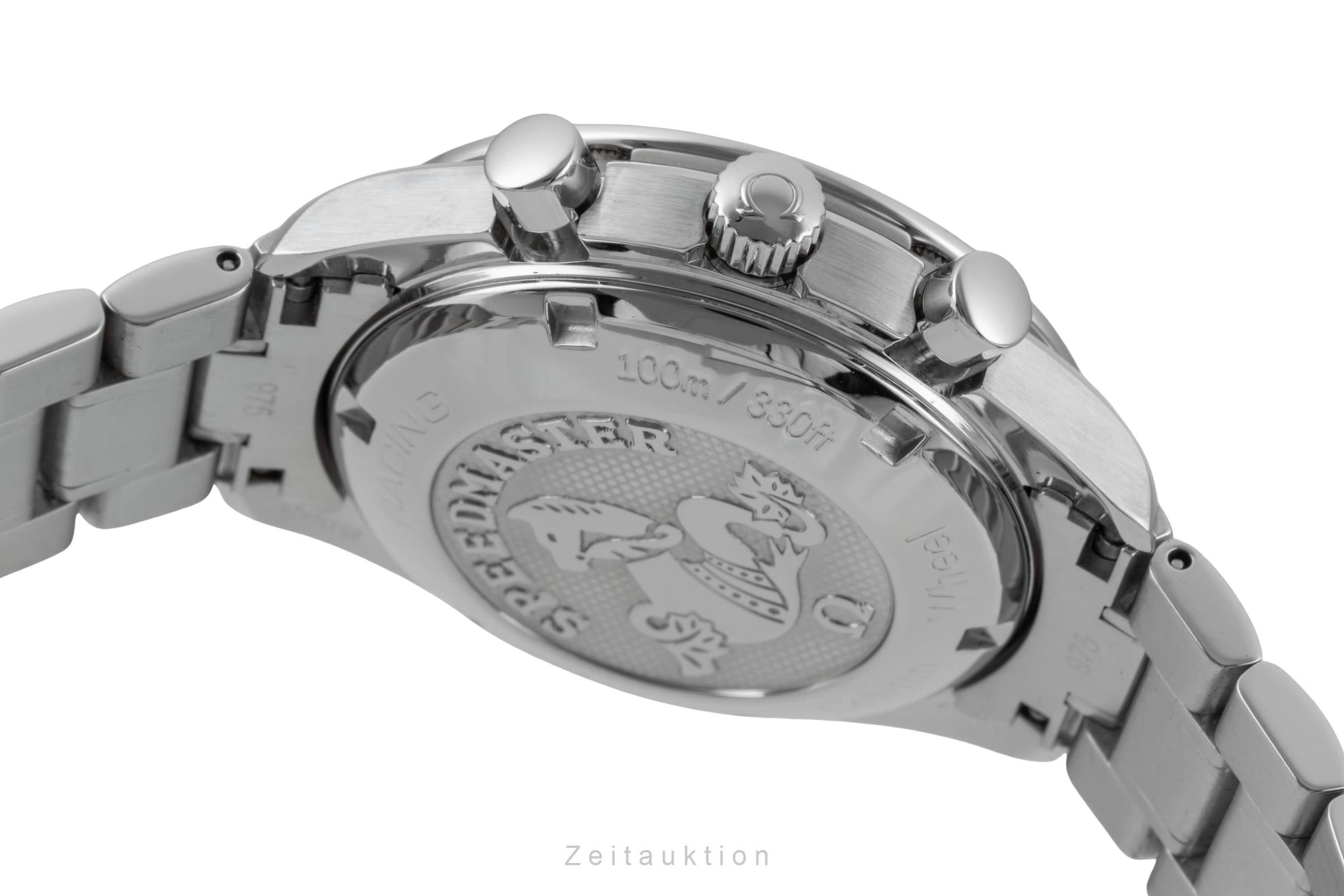 Omega Speedmaster Date Chronograph Stahl Automatik Ref. 3210.50.00 B&P 2011 [2600738]