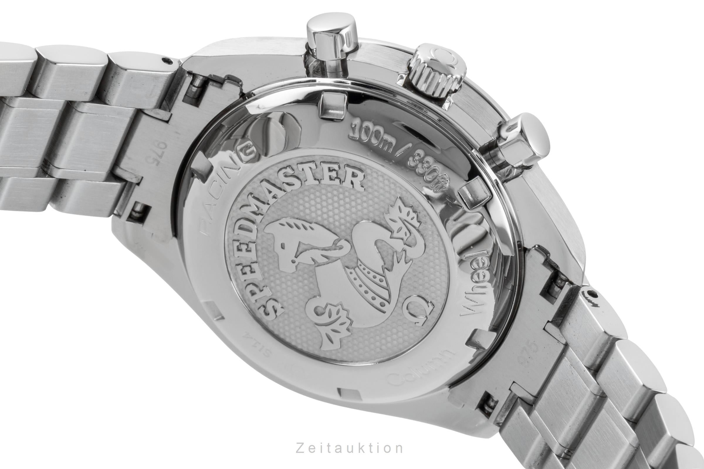 Omega Speedmaster Date Chronograph Stahl Automatik Ref. 3210.50.00 B&P 2011 [2600738]